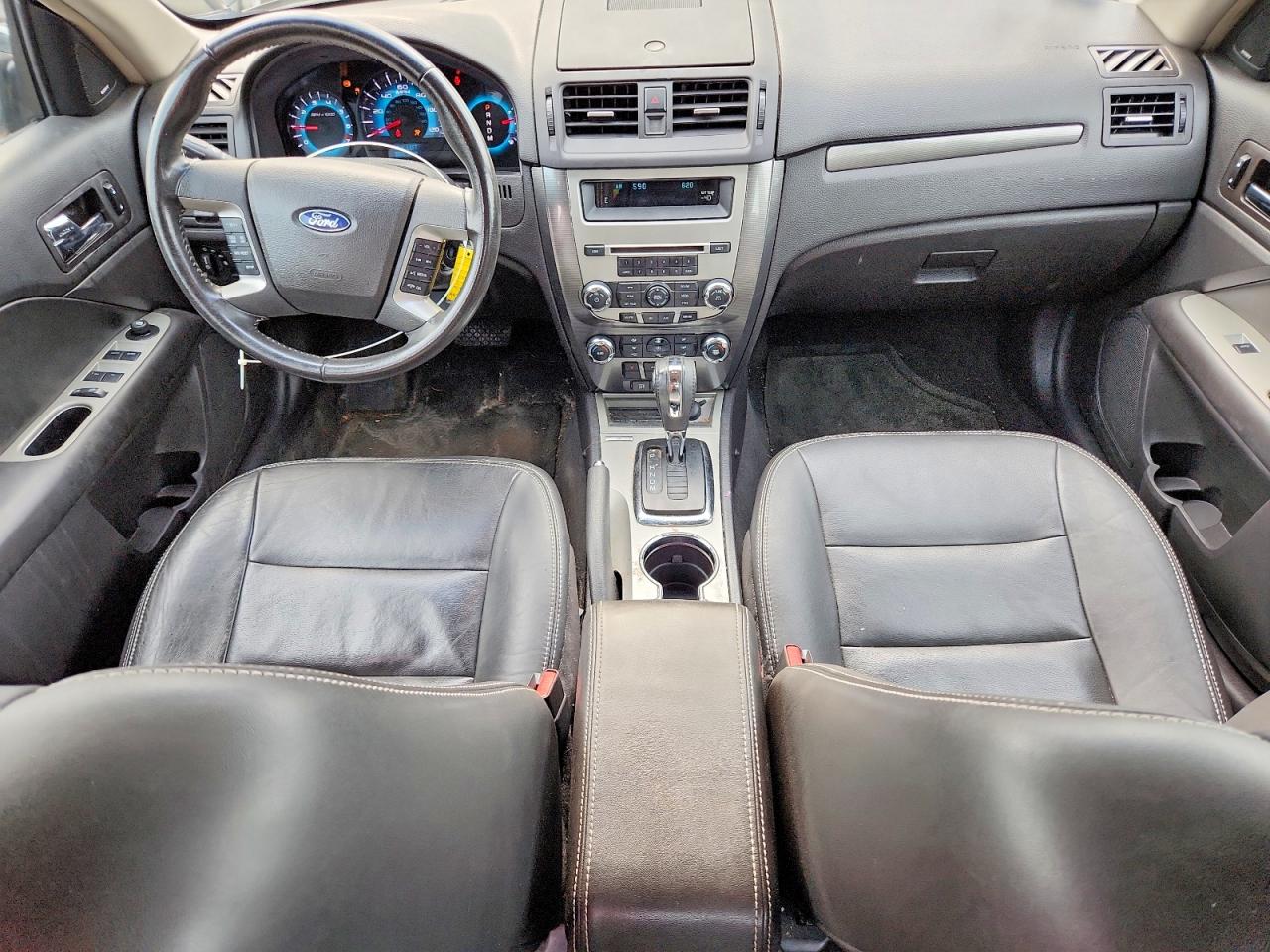 2012 Ford Fusion Sel Black vin: 3FAHP0JGXCR114785