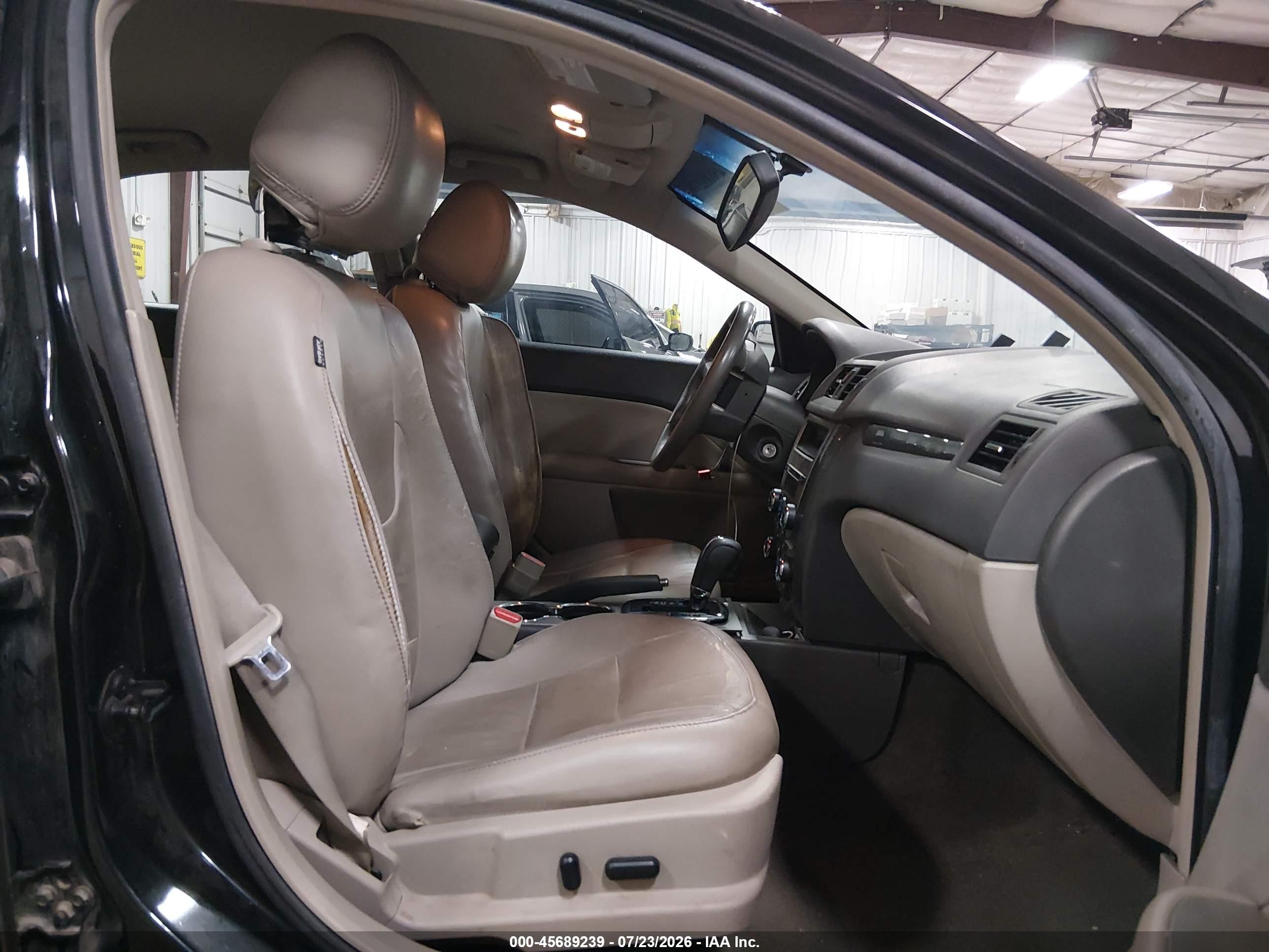 2012 Ford Fusion Sel Black vin: 3FAHP0JGXCR274309