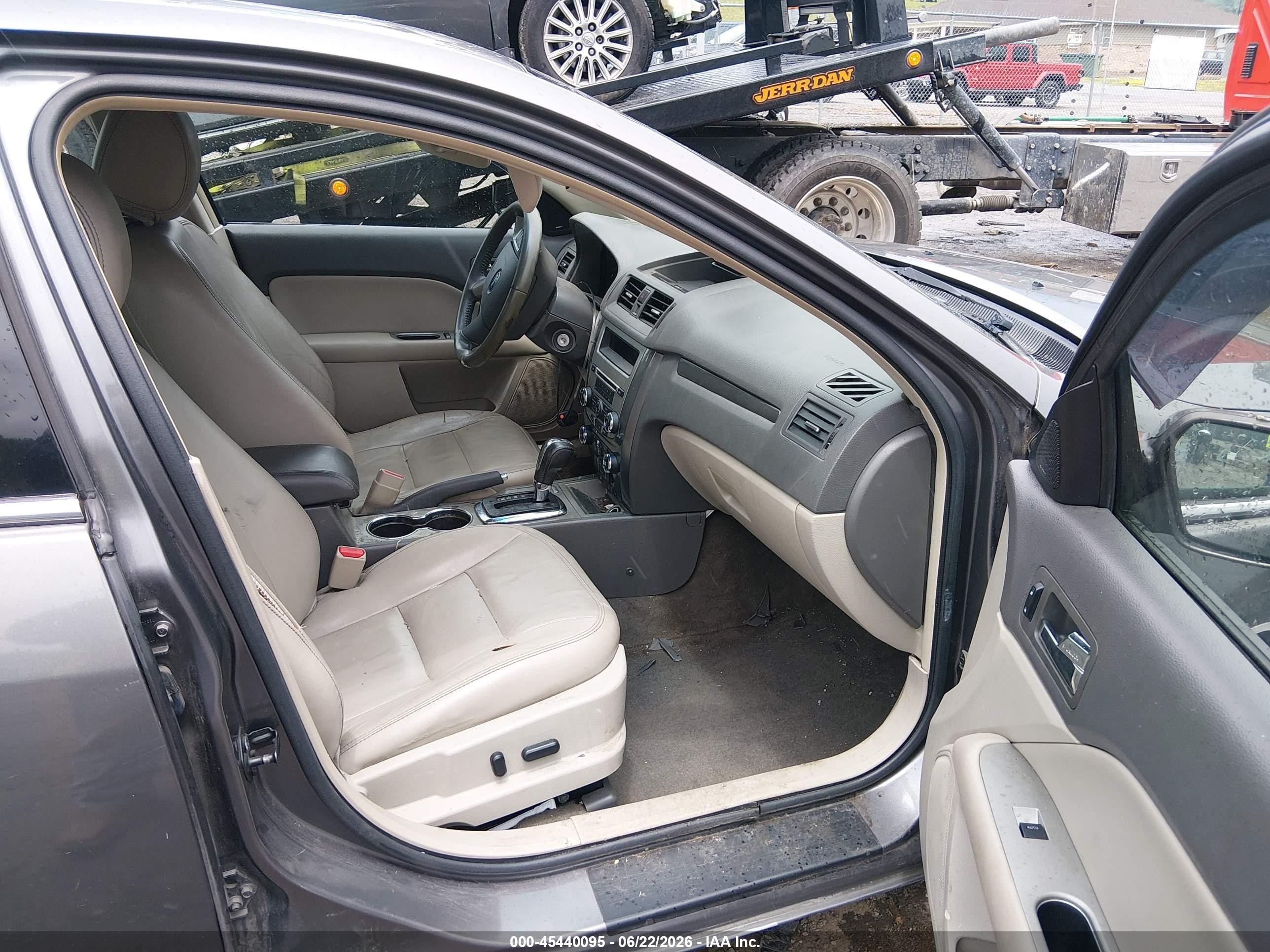 2012 Ford Fusion Sel Gray vin: 3FAHP0JGXCR324965