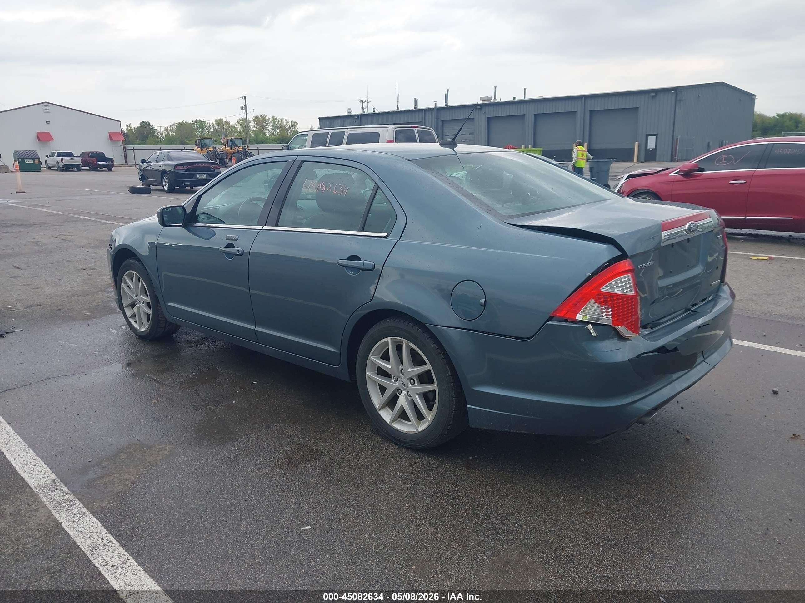 2012 Ford Fusion Sel Бирюзовый vin: 3FAHP0JGXCR357027