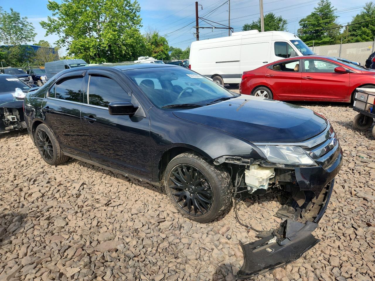2011 Ford Fusion Sport Black vin: 3FAHP0KC0BR182393