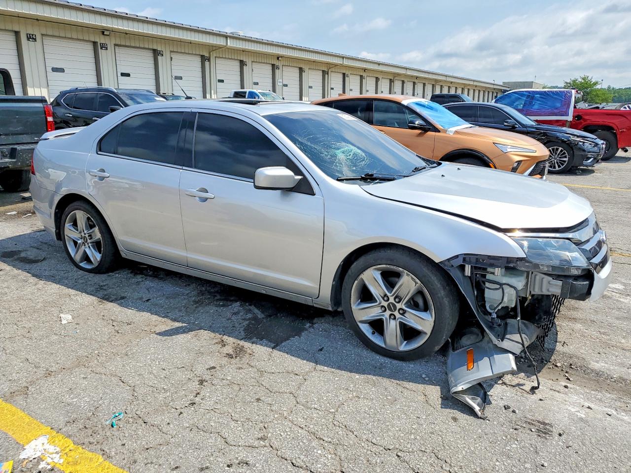 2011 Ford Fusion Sport Silver vin: 3FAHP0KC0BR232399