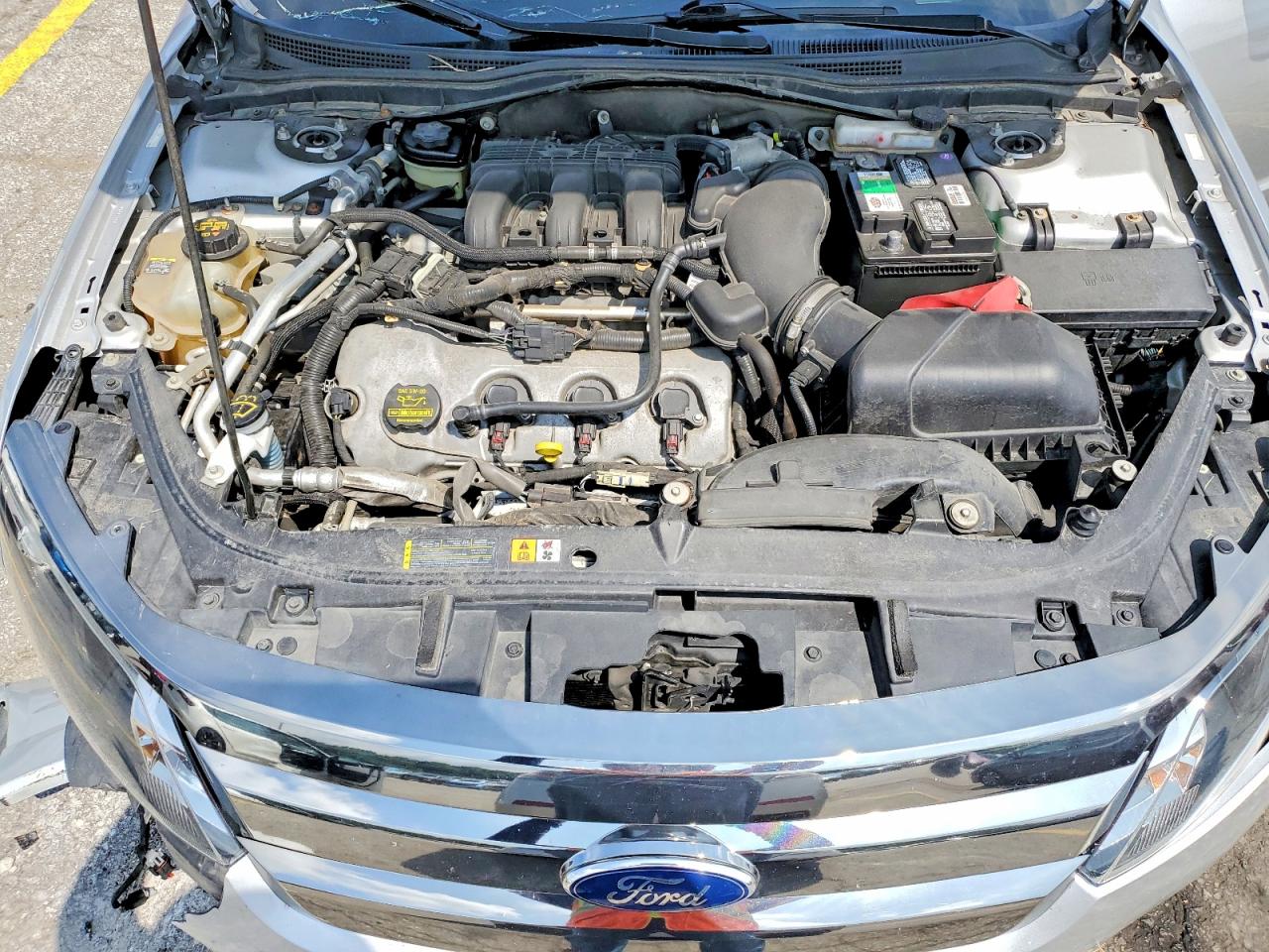 2011 Ford Fusion Sport Silver vin: 3FAHP0KC0BR232399