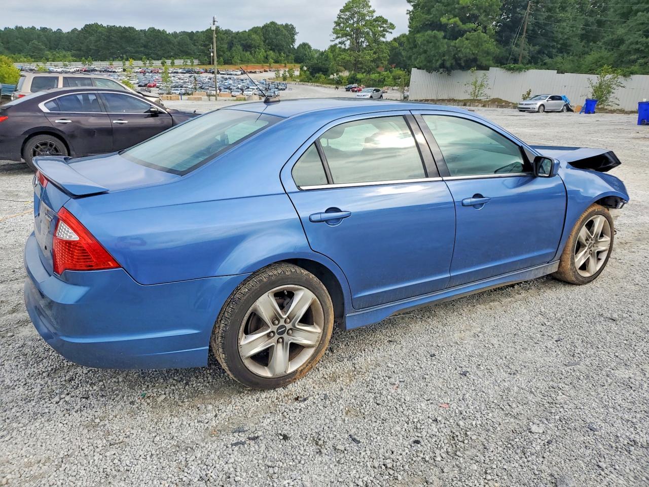 2010 Ford Fusion Sport Blue vin: 3FAHP0KC1AR147649