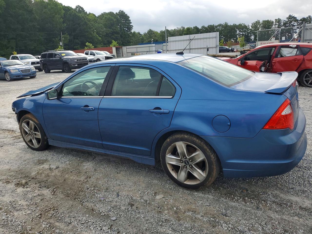 2010 Ford Fusion Sport Blue vin: 3FAHP0KC1AR147649