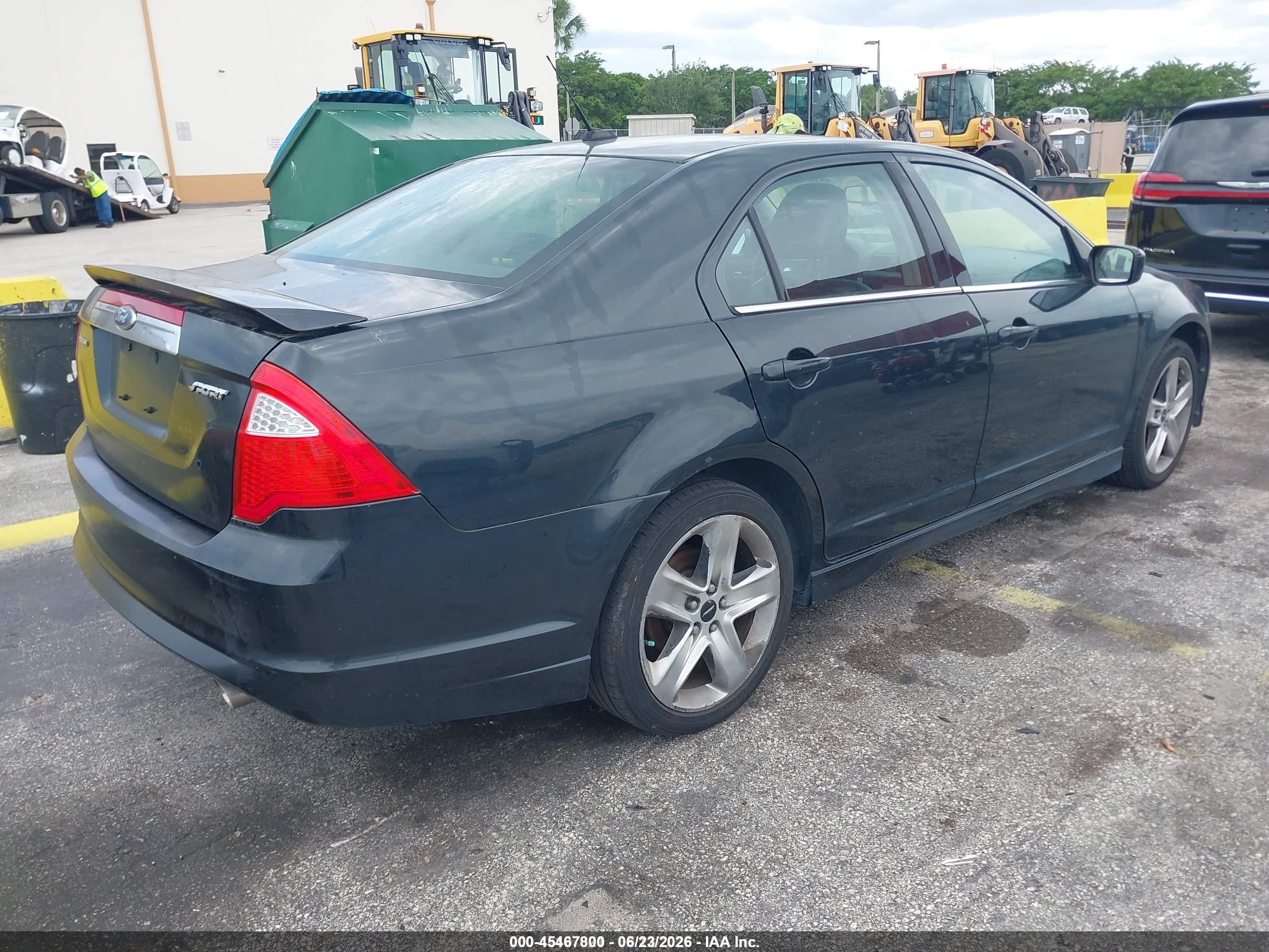 2010 Ford Fusion Sport Gray vin: 3FAHP0KC1AR321798
