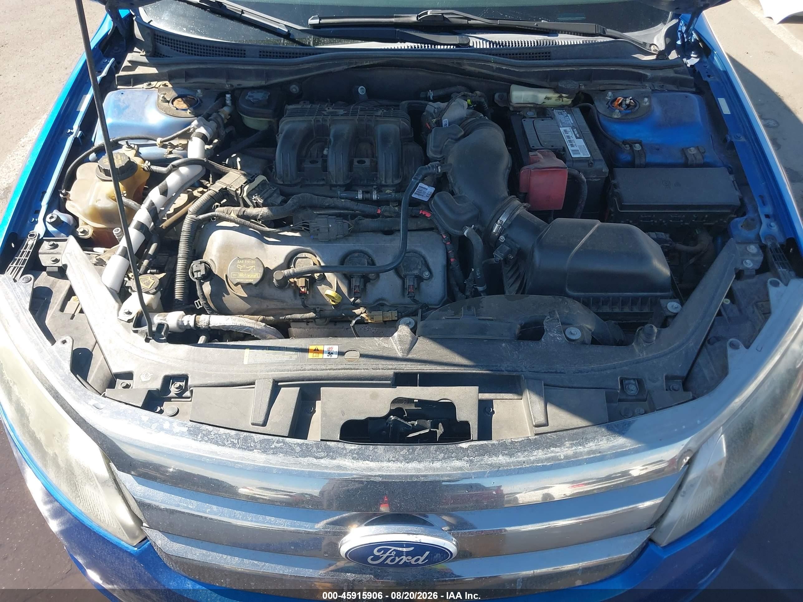 2011 Ford Fusion Sport Синий vin: 3FAHP0KC1BR131548