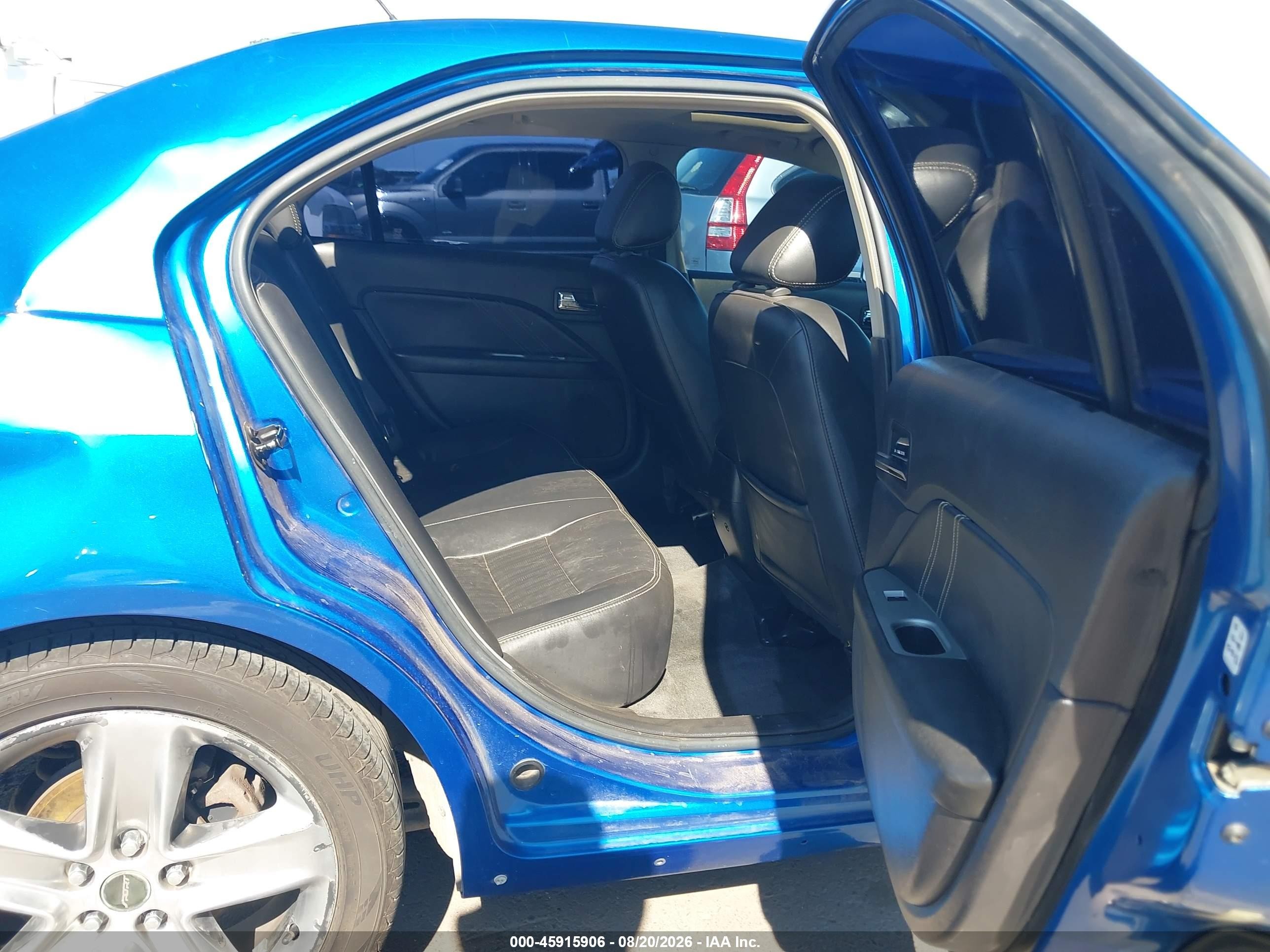 2011 Ford Fusion Sport Синий vin: 3FAHP0KC1BR131548