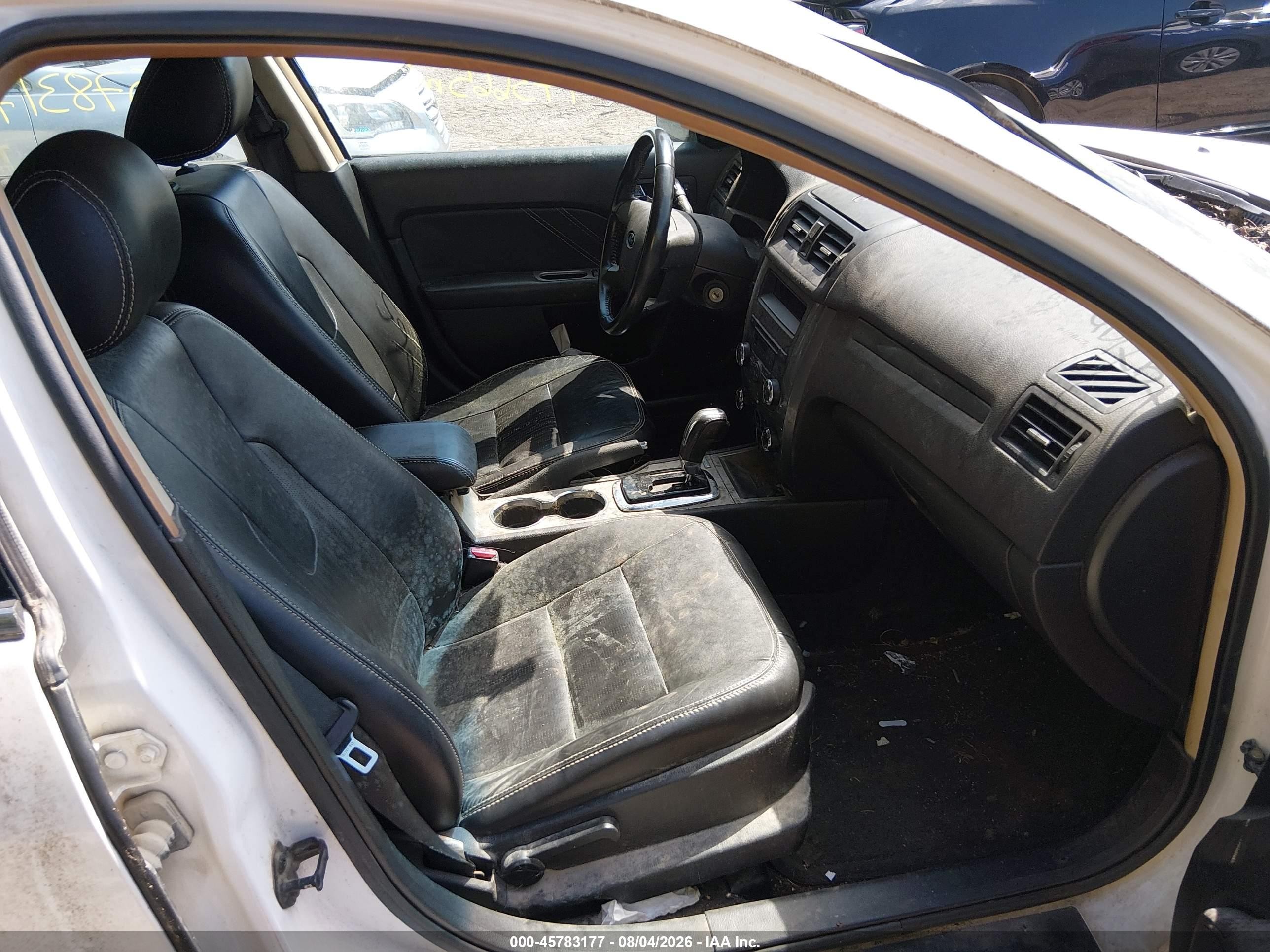 2011 Ford Fusion Sport White vin: 3FAHP0KC1BR159897