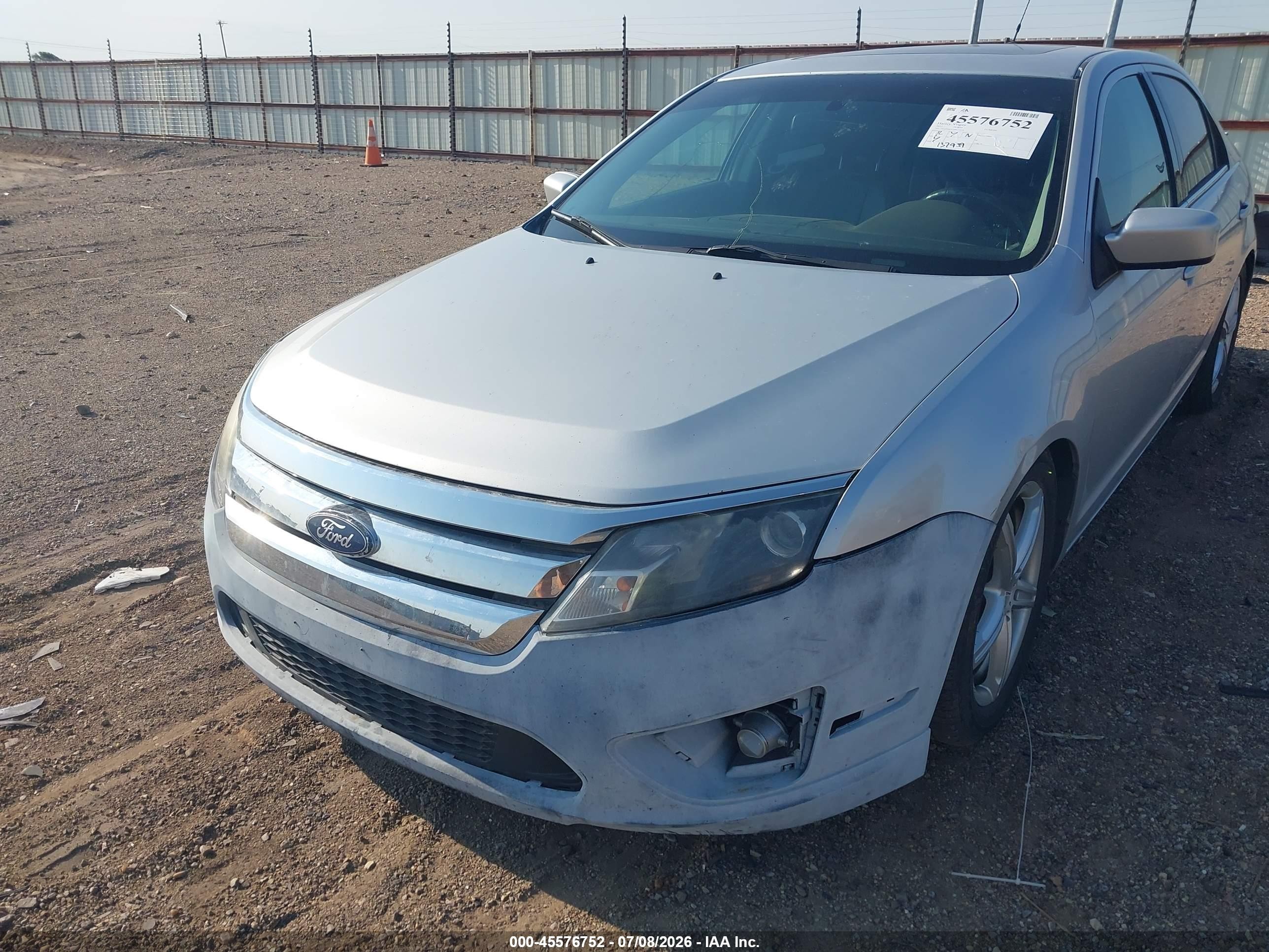 2011 Ford Fusion Sport Silver vin: 3FAHP0KC1BR172634