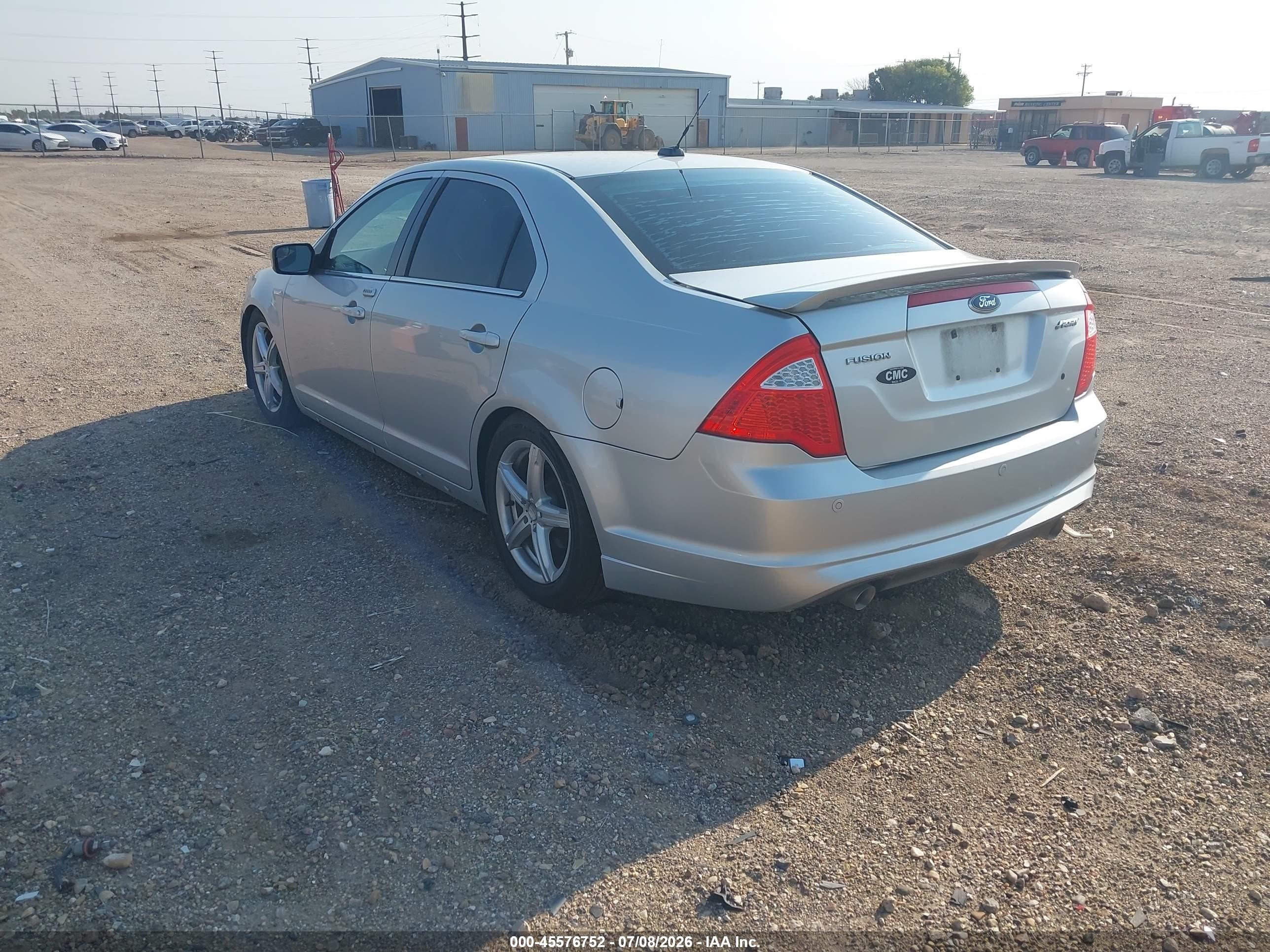 2011 Ford Fusion Sport Silver vin: 3FAHP0KC1BR172634