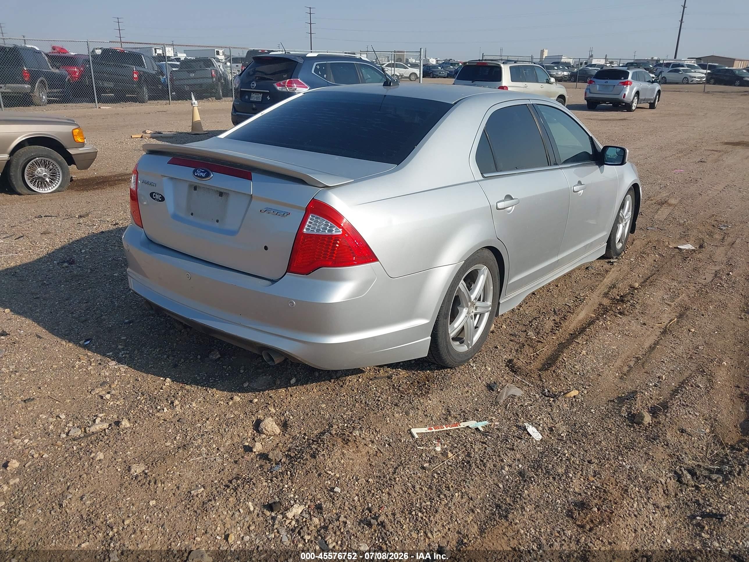 2011 Ford Fusion Sport Silver vin: 3FAHP0KC1BR172634