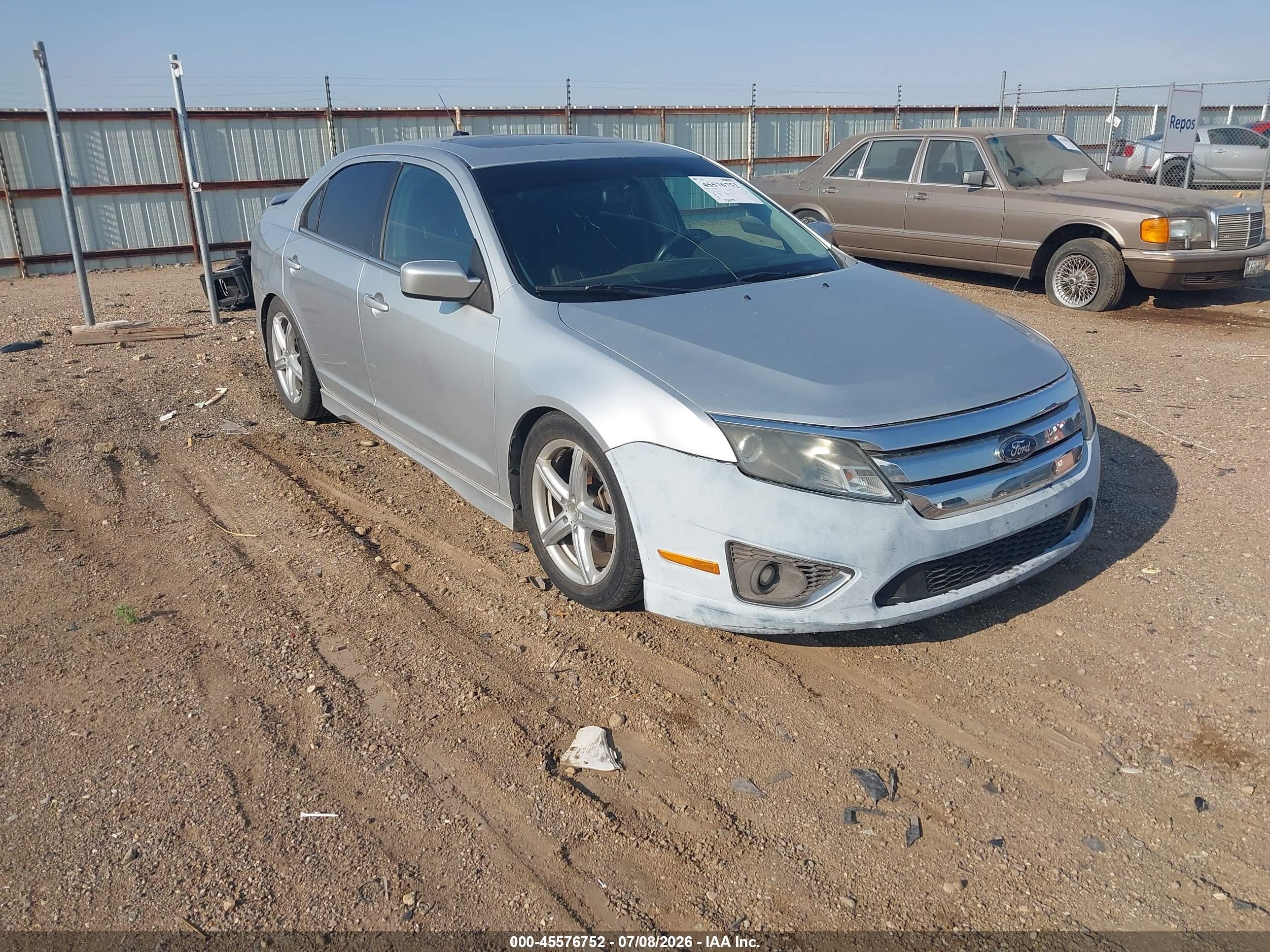 2011 Ford Fusion Sport Silver vin: 3FAHP0KC1BR172634