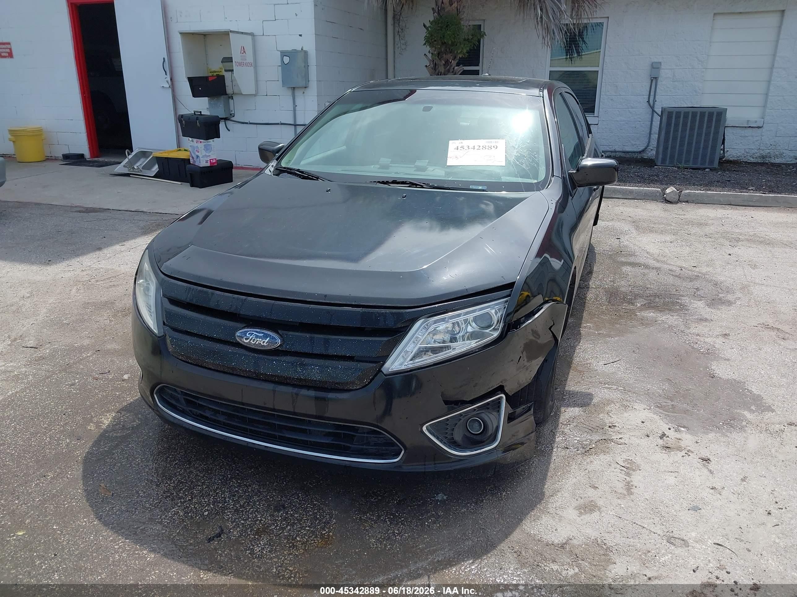2012 Ford Fusion Sport Black vin: 3FAHP0KC1CR254784