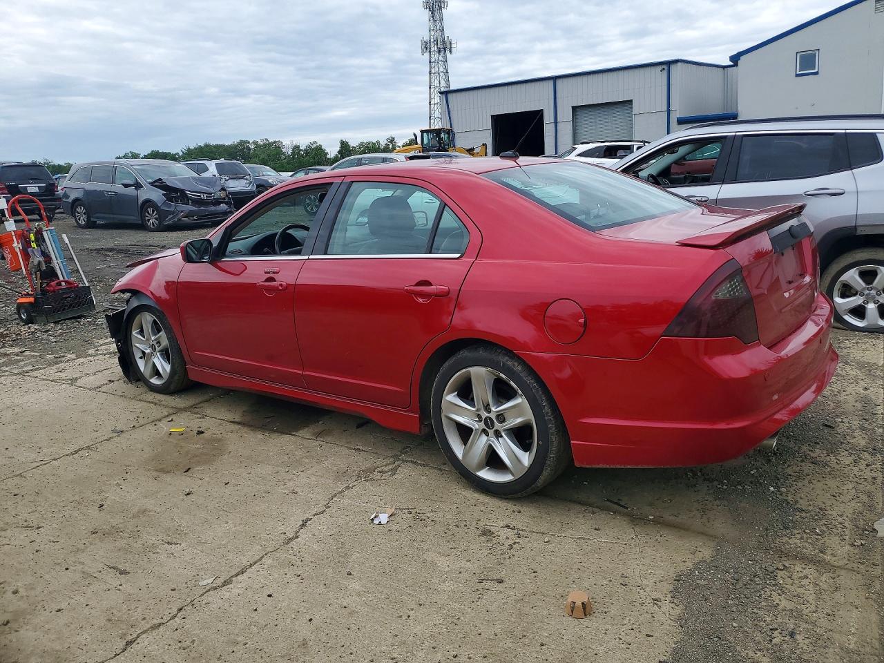 2012 Ford Fusion Sport Maroon vin: 3FAHP0KC1CR375217