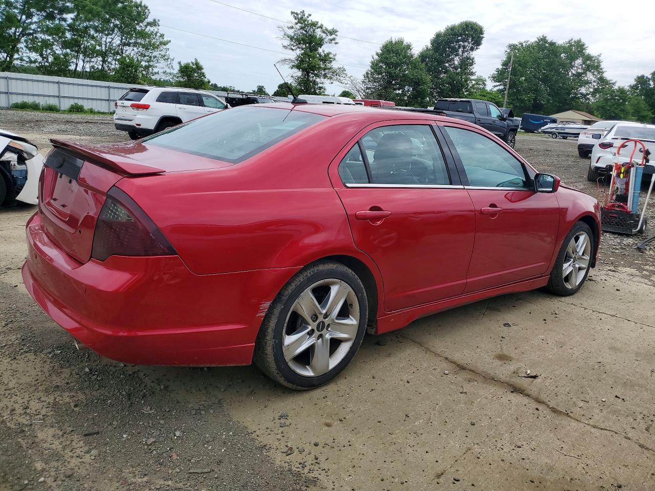 2012 Ford Fusion Sport Maroon vin: 3FAHP0KC1CR375217