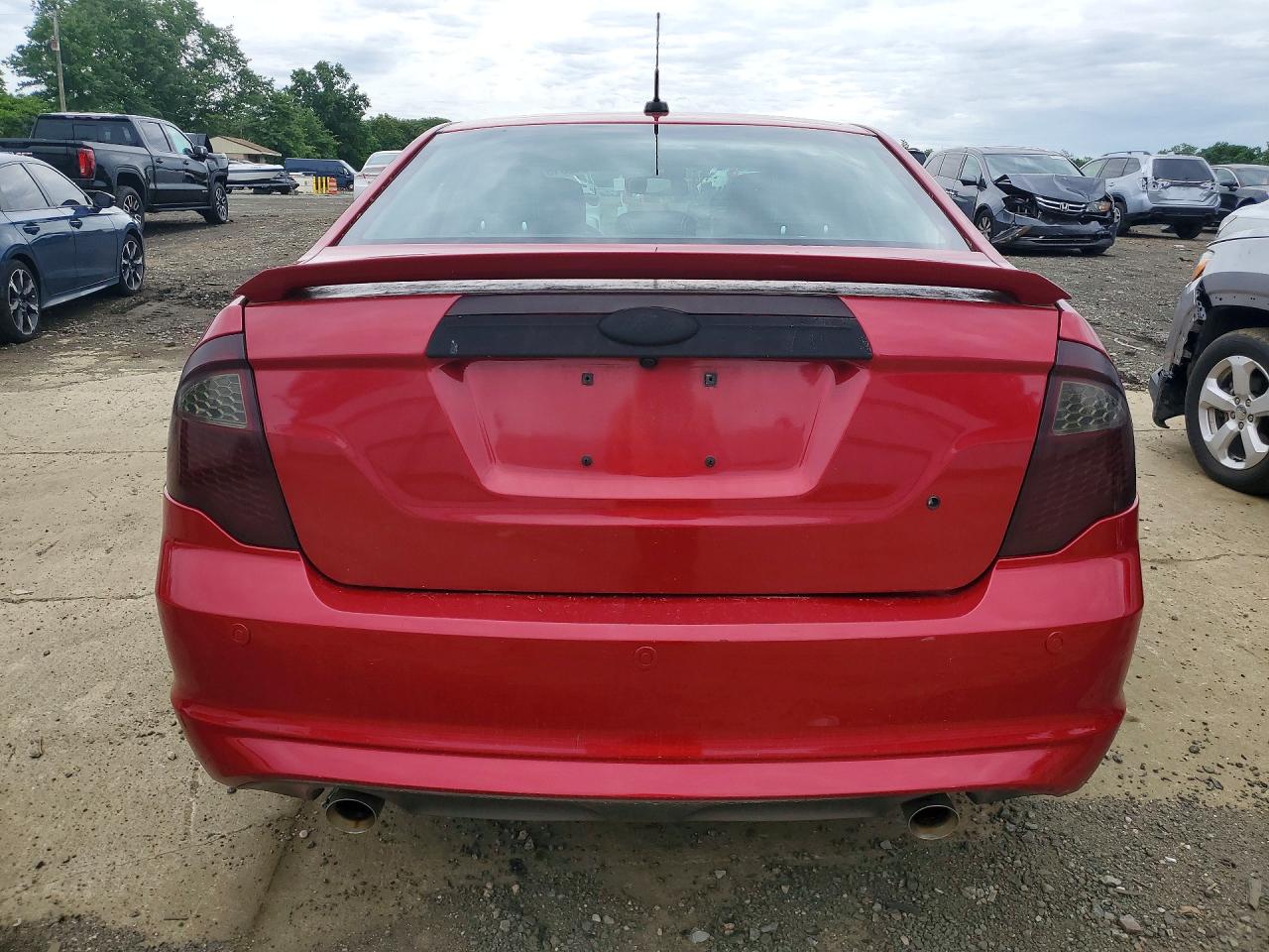 2012 Ford Fusion Sport Maroon vin: 3FAHP0KC1CR375217