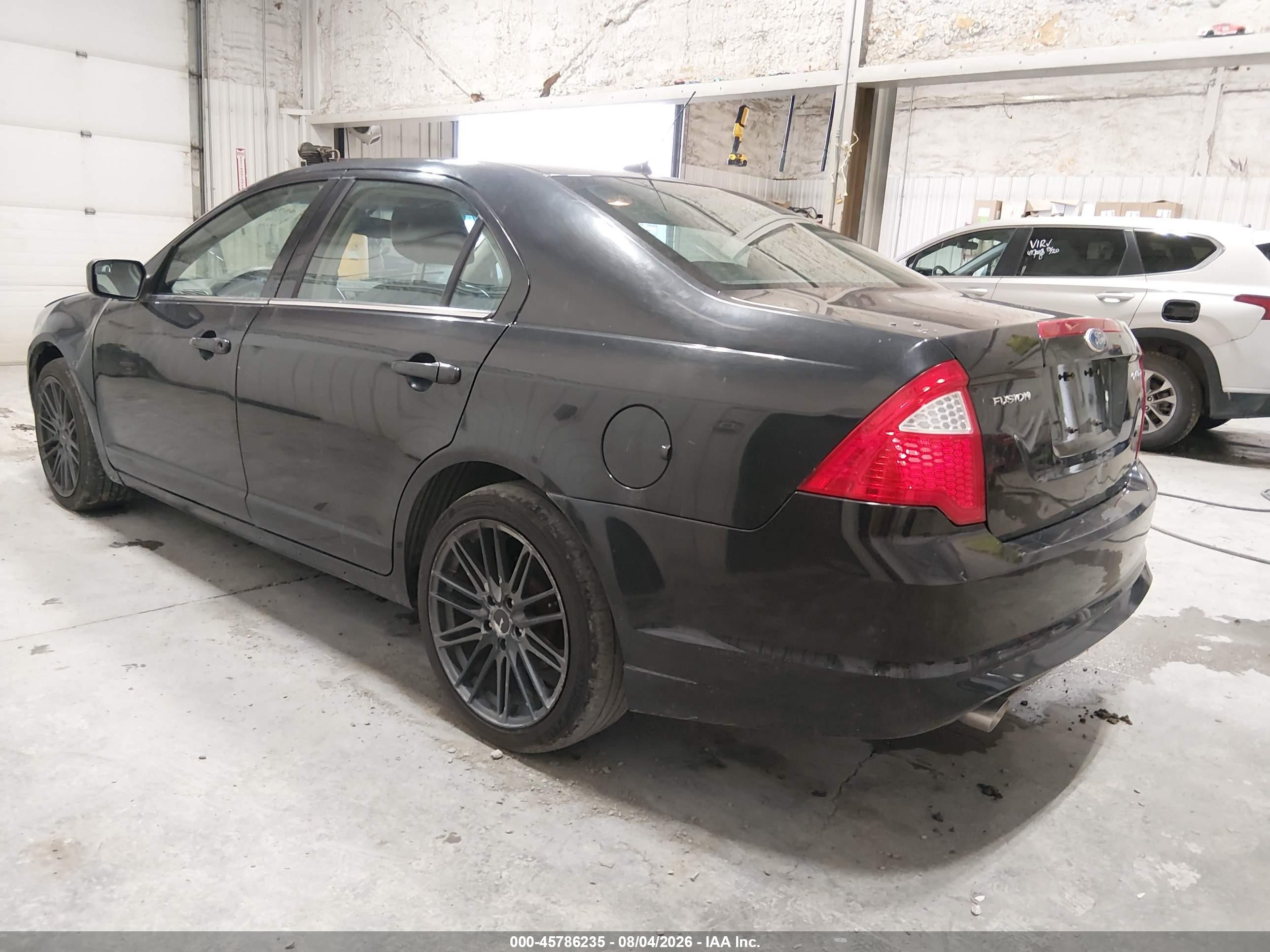 2011 Ford Fusion Sport Black vin: 3FAHP0KC2BR148701