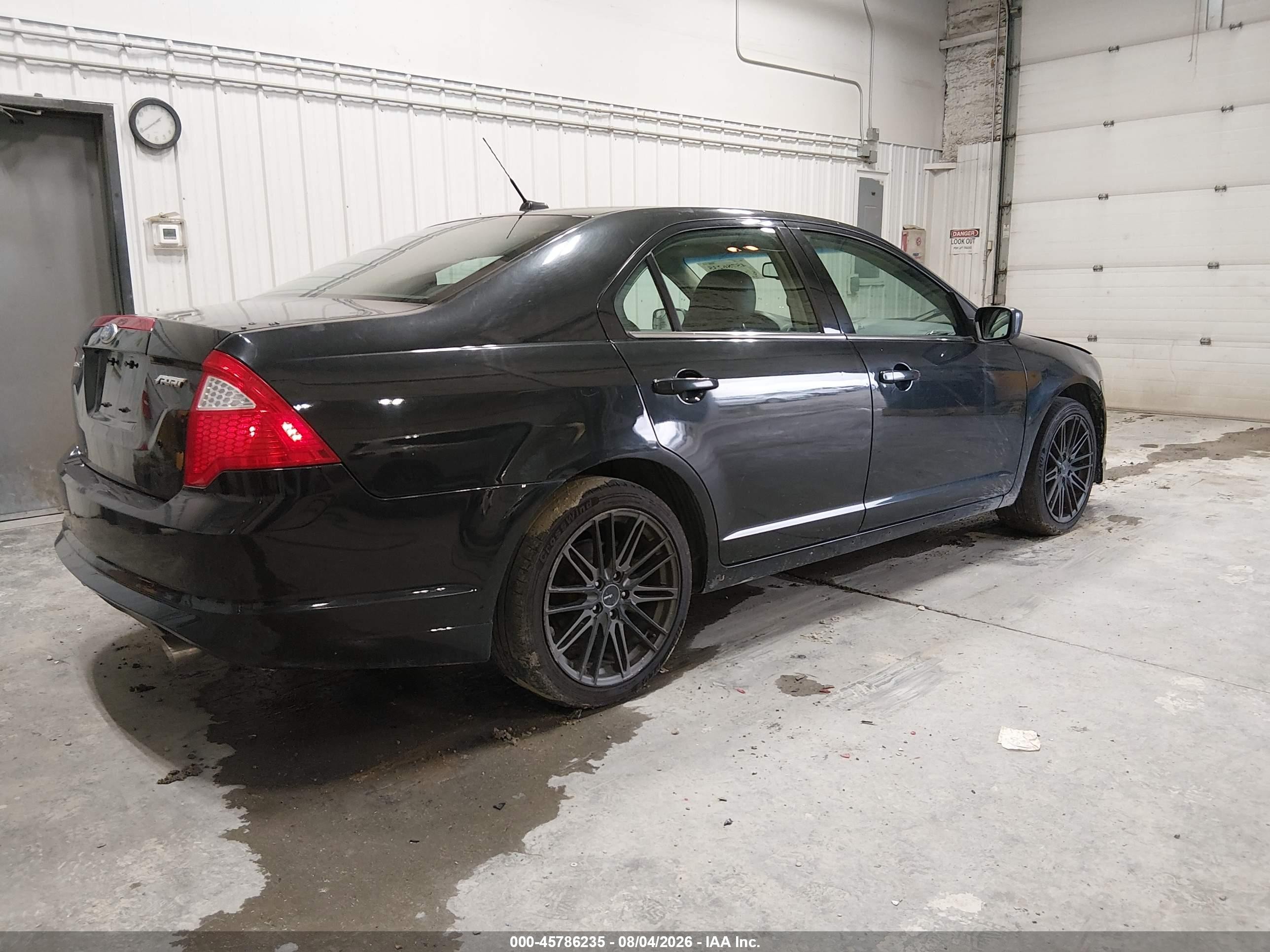 2011 Ford Fusion Sport Black vin: 3FAHP0KC2BR148701