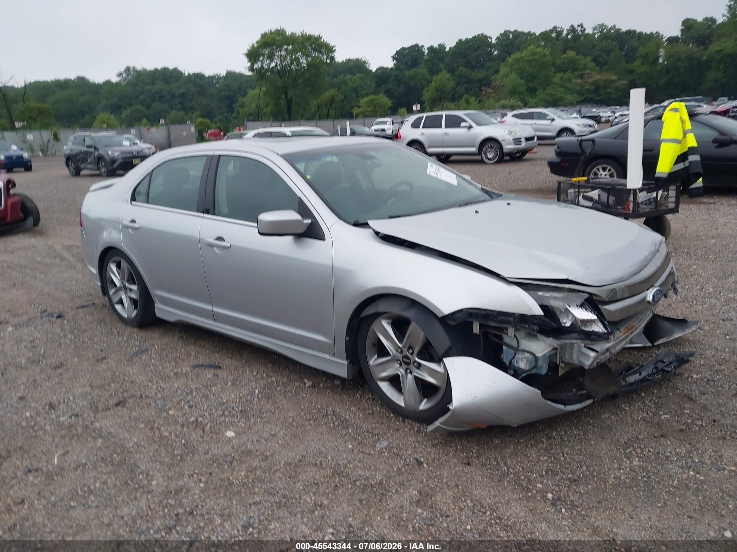 2011 Ford Fusion Sport Серебряный vin: 3FAHP0KC2BR199051