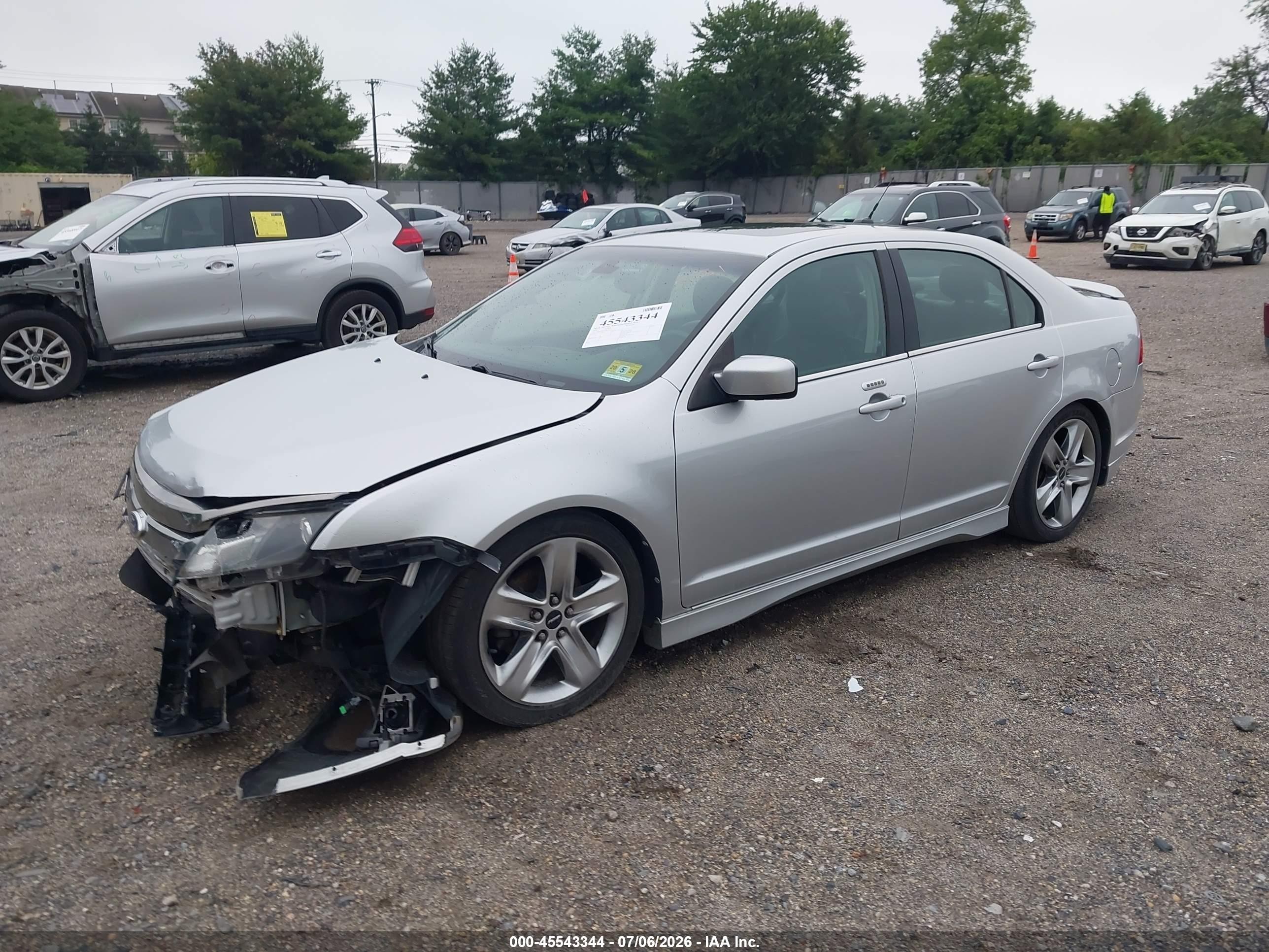 2011 Ford Fusion Sport Серебряный vin: 3FAHP0KC2BR199051