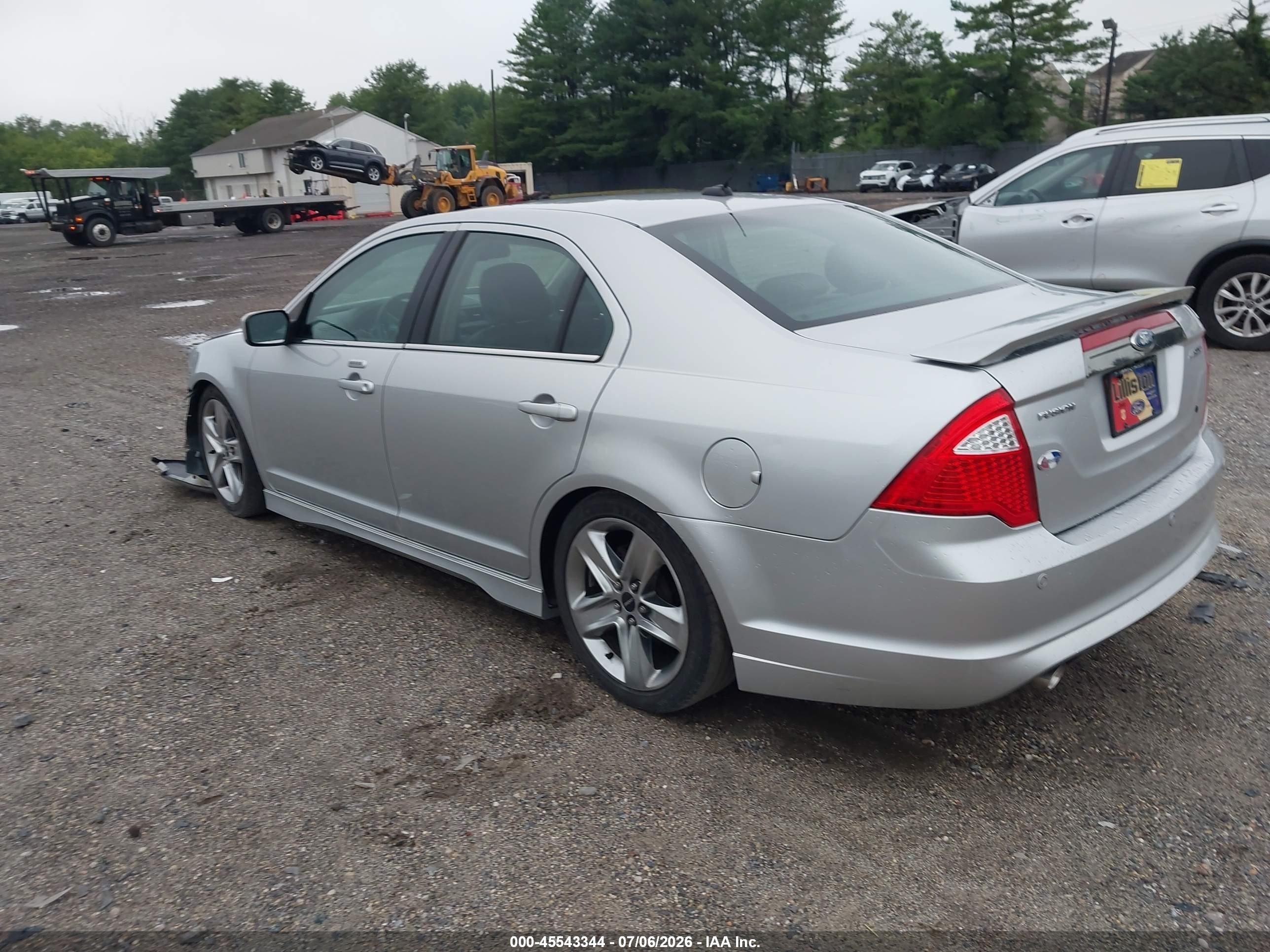 2011 Ford Fusion Sport Серебряный vin: 3FAHP0KC2BR199051