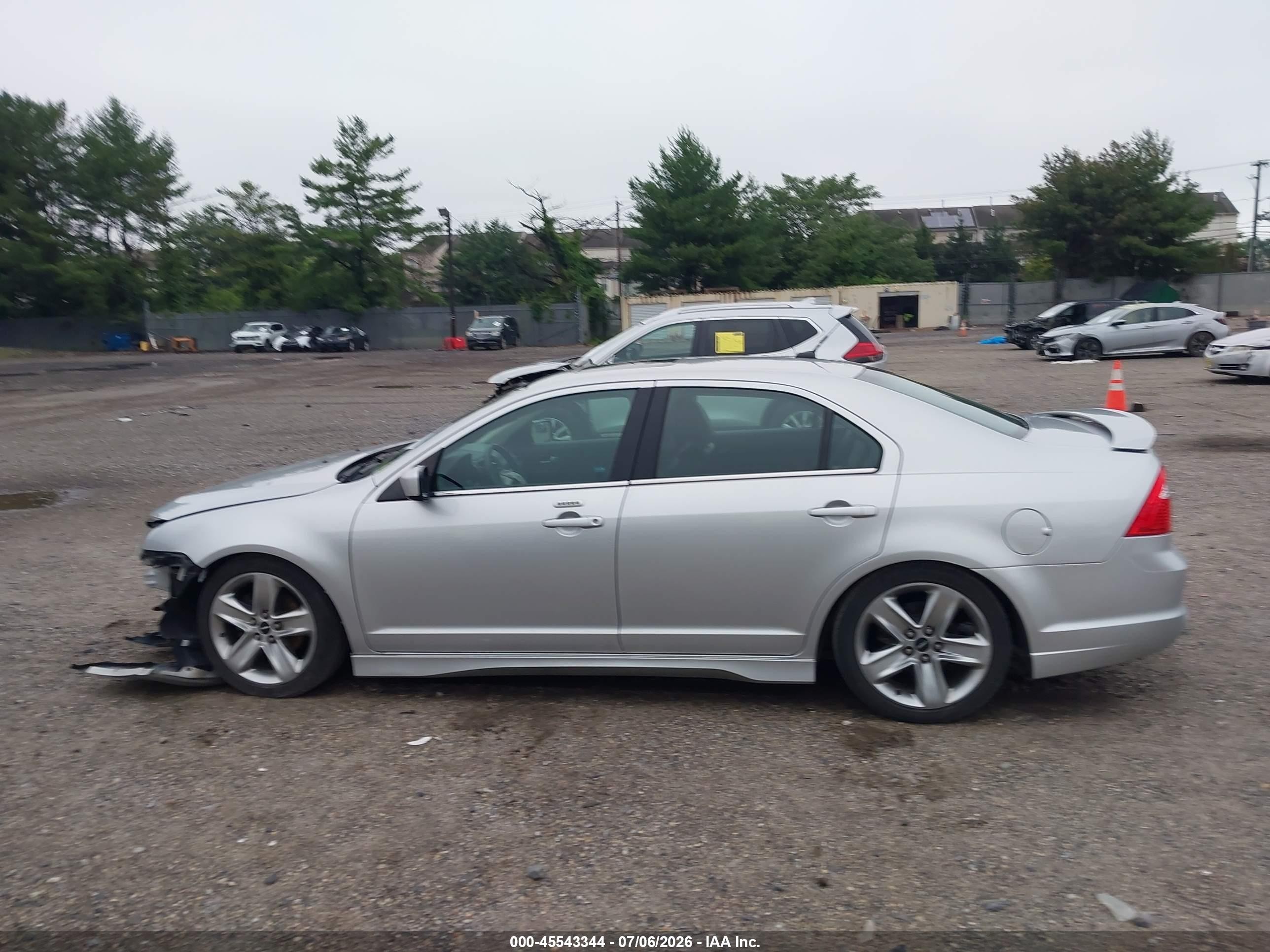2011 Ford Fusion Sport Серебряный vin: 3FAHP0KC2BR199051