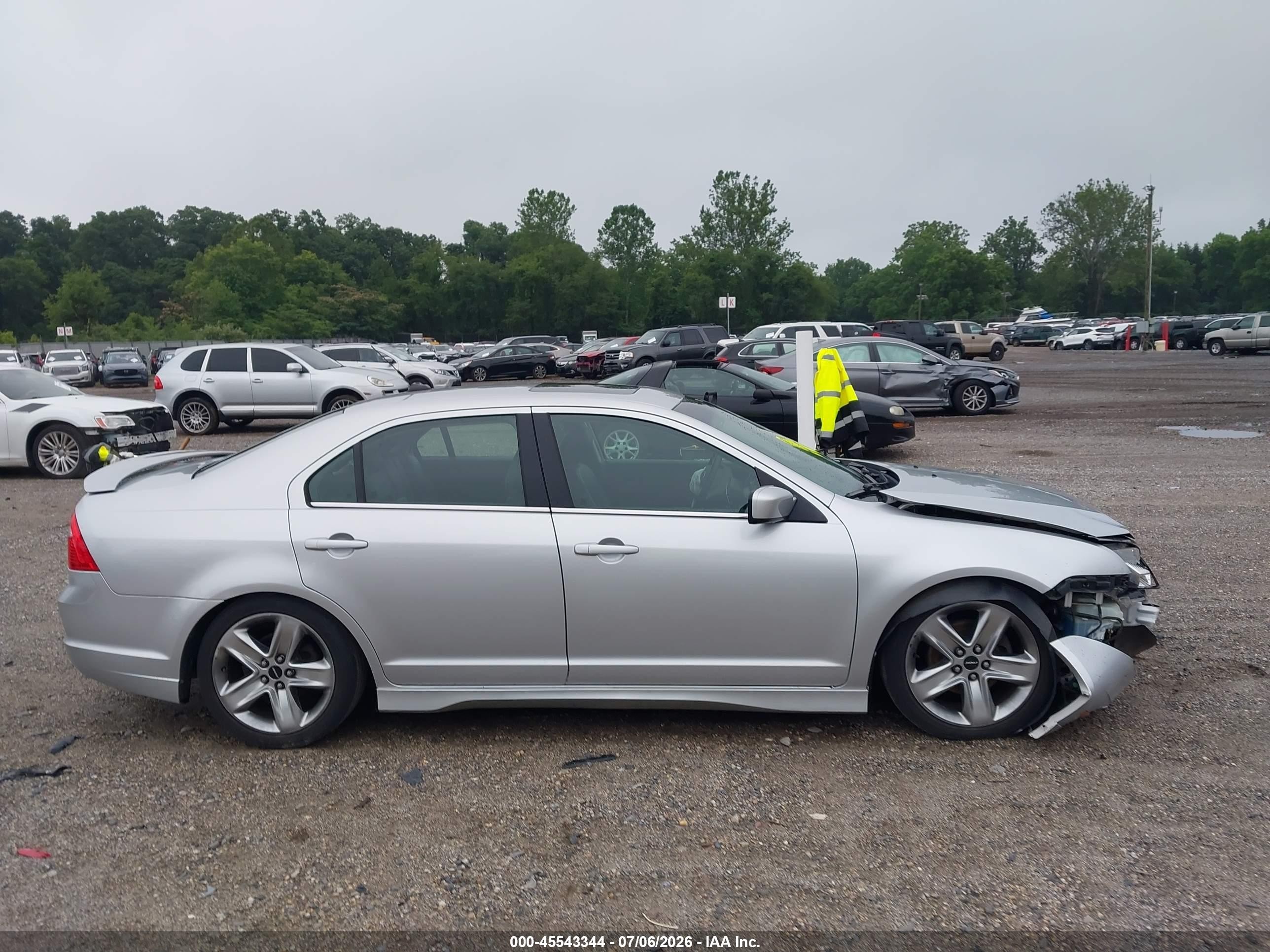 2011 Ford Fusion Sport Серебряный vin: 3FAHP0KC2BR199051