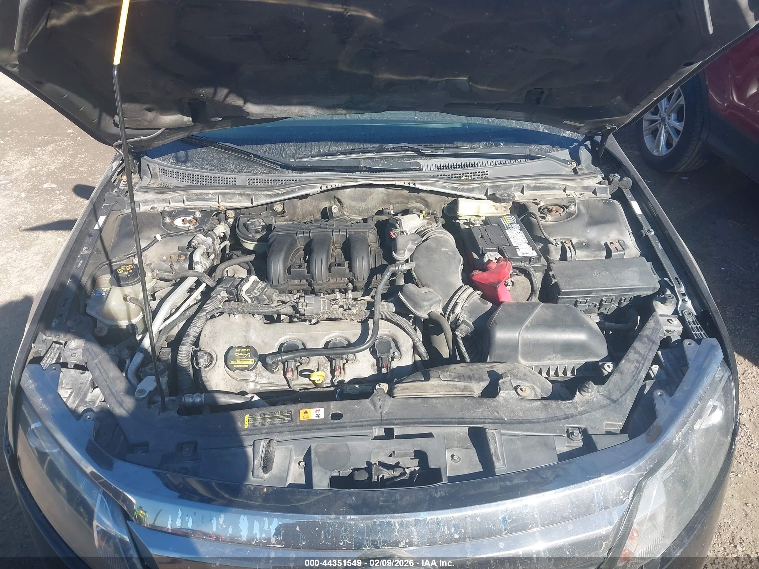 2011 Ford Fusion Sport Black vin: 3FAHP0KC2BR210226