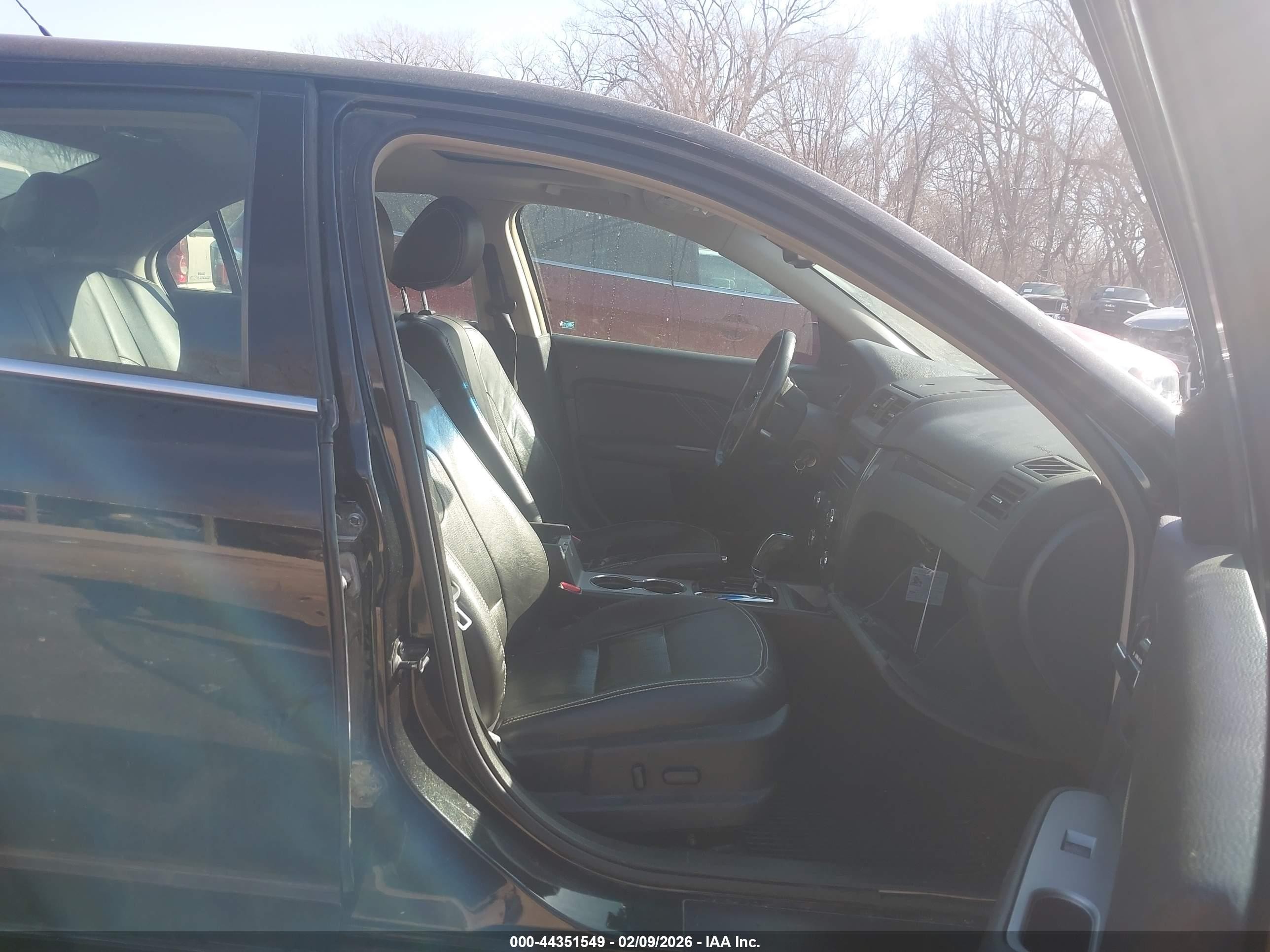 2011 Ford Fusion Sport Black vin: 3FAHP0KC2BR210226