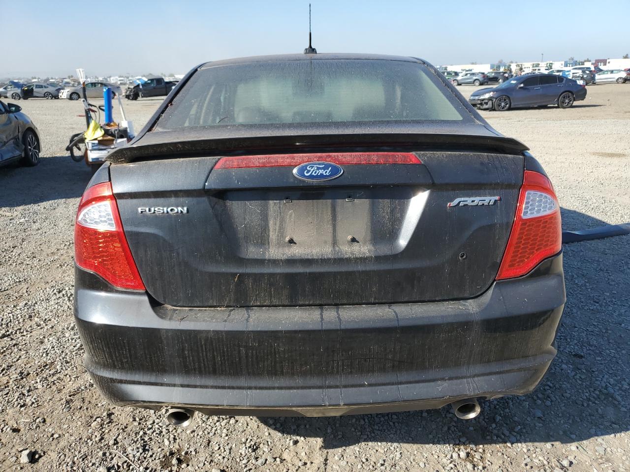 2011 Ford Fusion Sport Черный vin: 3FAHP0KC3BR148965