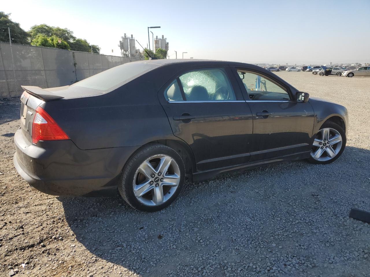 2011 Ford Fusion Sport Черный vin: 3FAHP0KC3BR148965