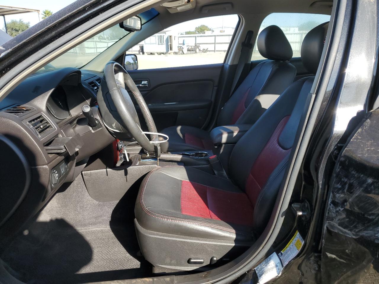 2011 Ford Fusion Sport Черный vin: 3FAHP0KC3BR148965