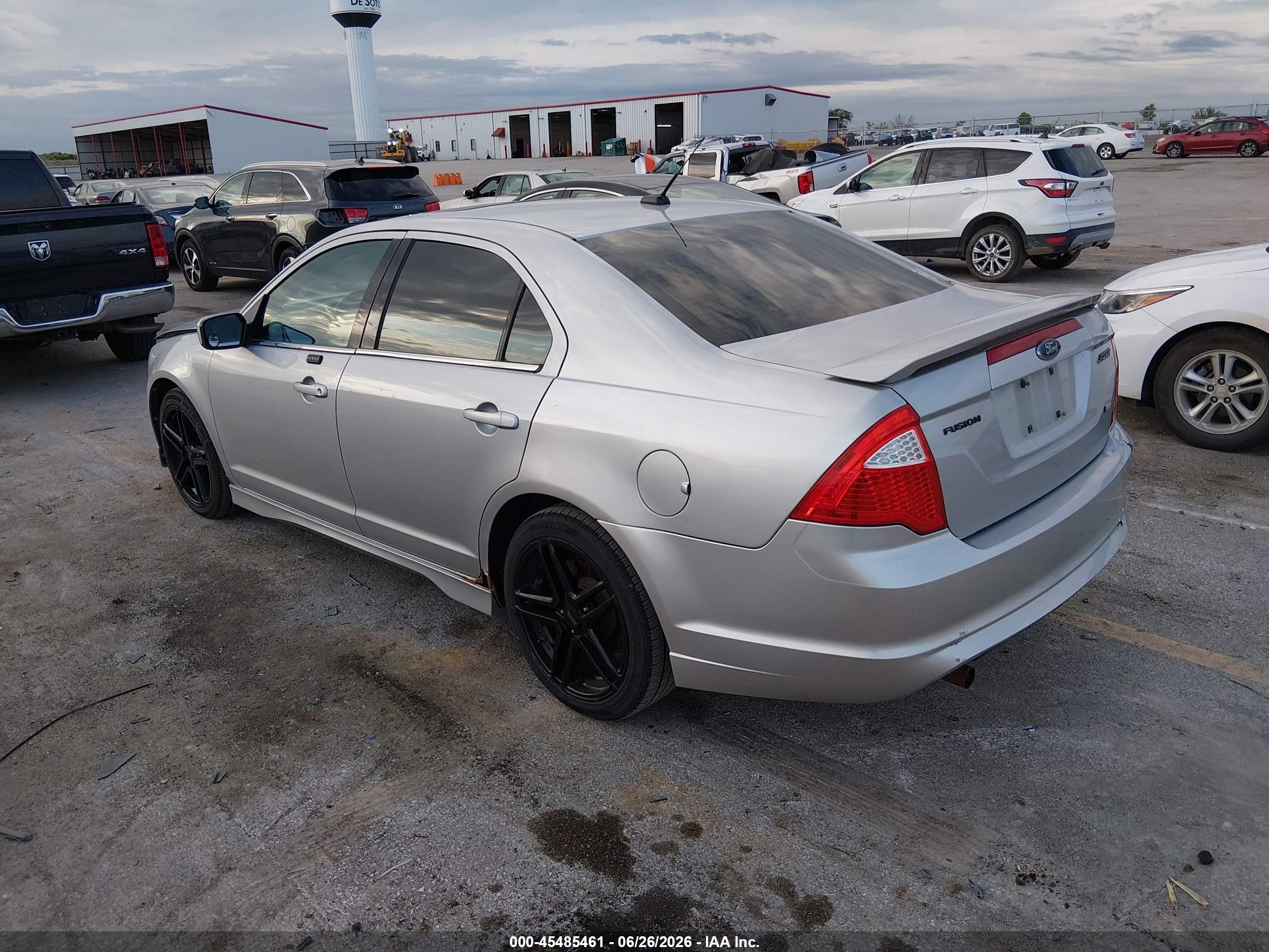 2010 Ford Fusion Sport Silver vin: 3FAHP0KC4AR147502
