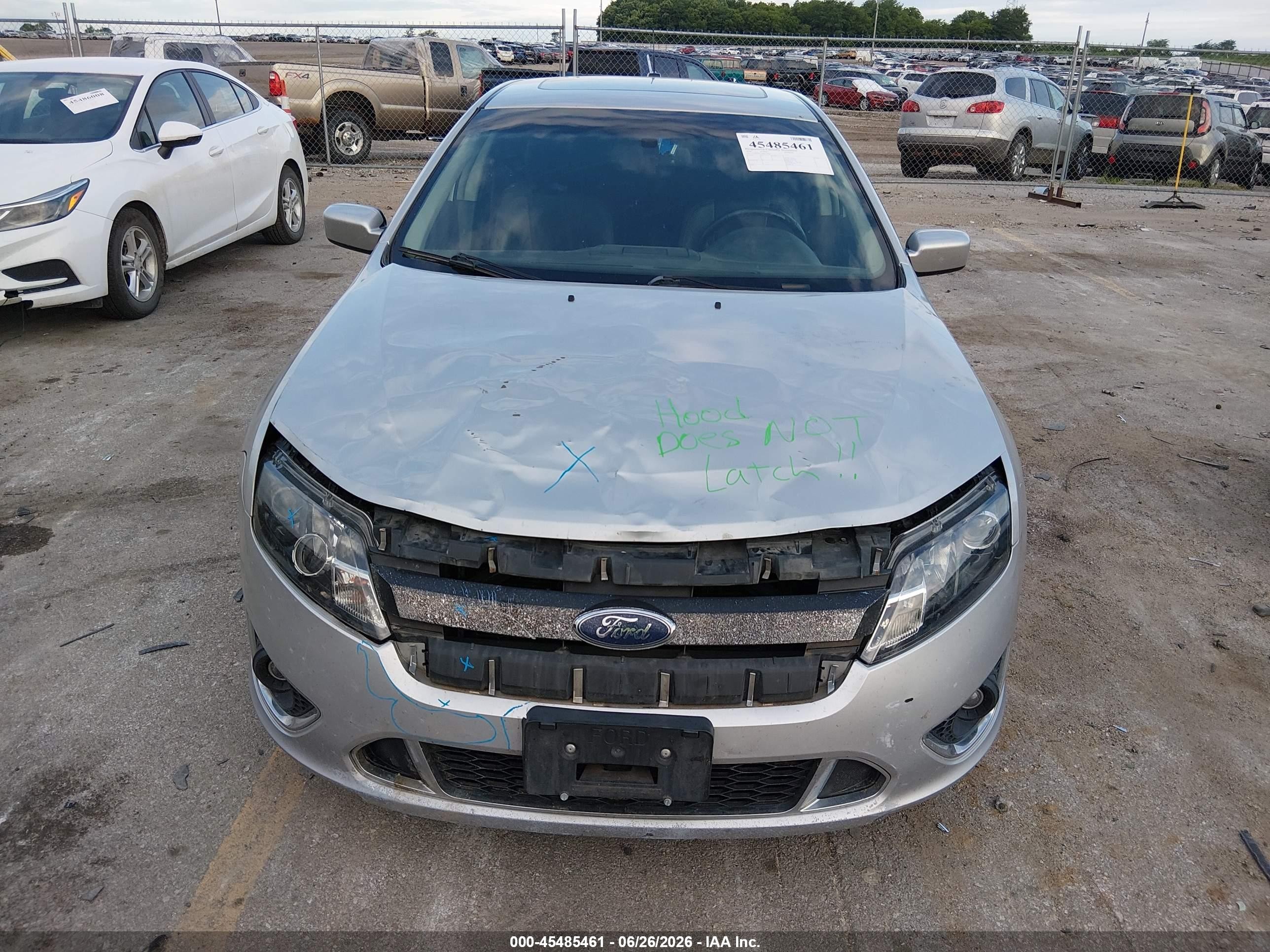 2010 Ford Fusion Sport Silver vin: 3FAHP0KC4AR147502