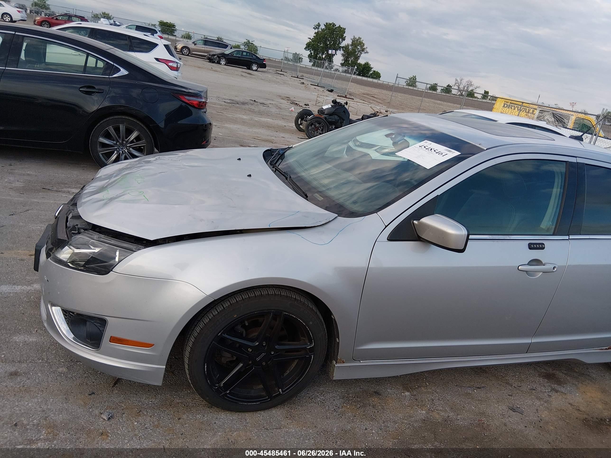 2010 Ford Fusion Sport Silver vin: 3FAHP0KC4AR147502
