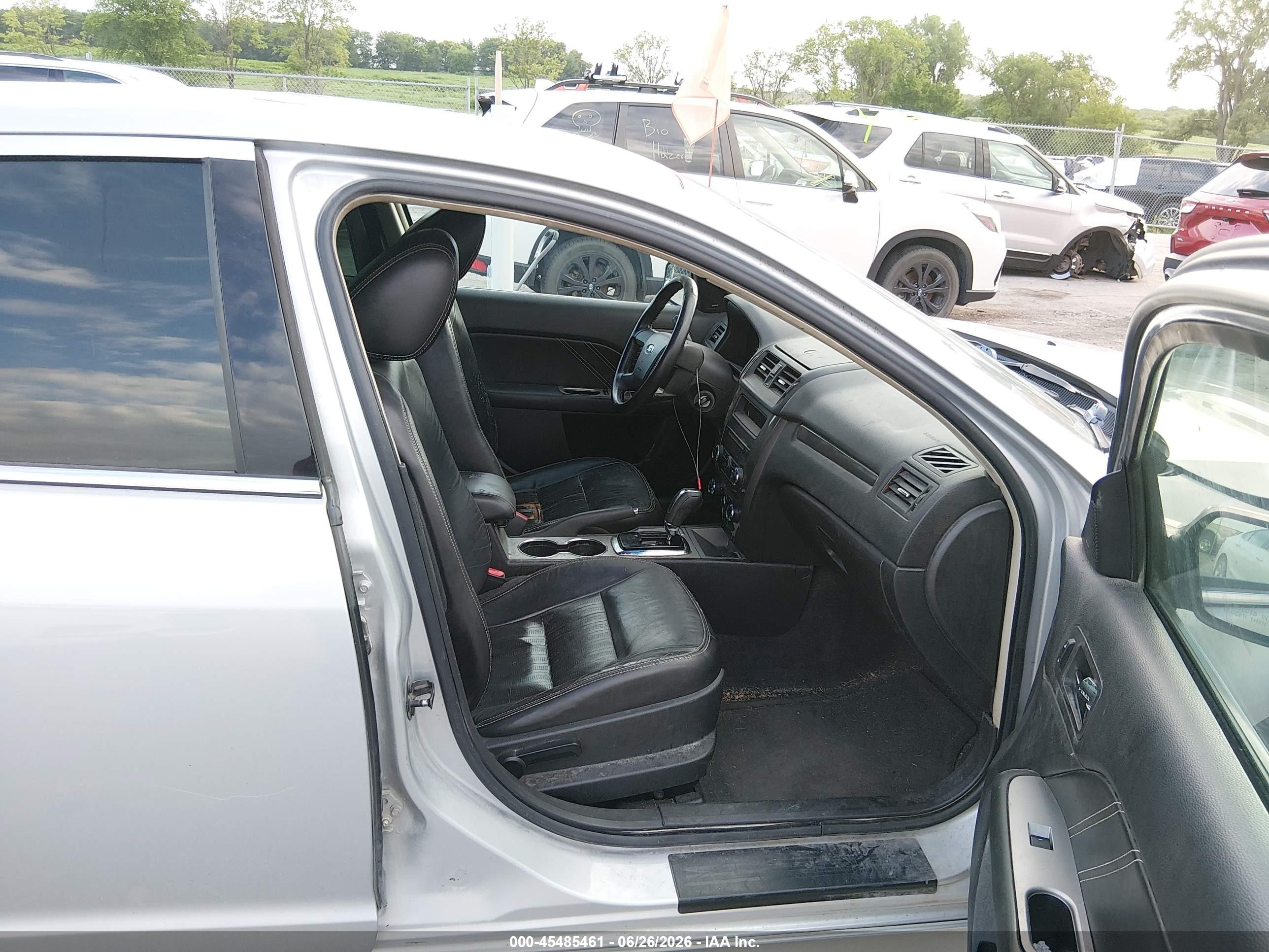 2010 Ford Fusion Sport Silver vin: 3FAHP0KC4AR147502