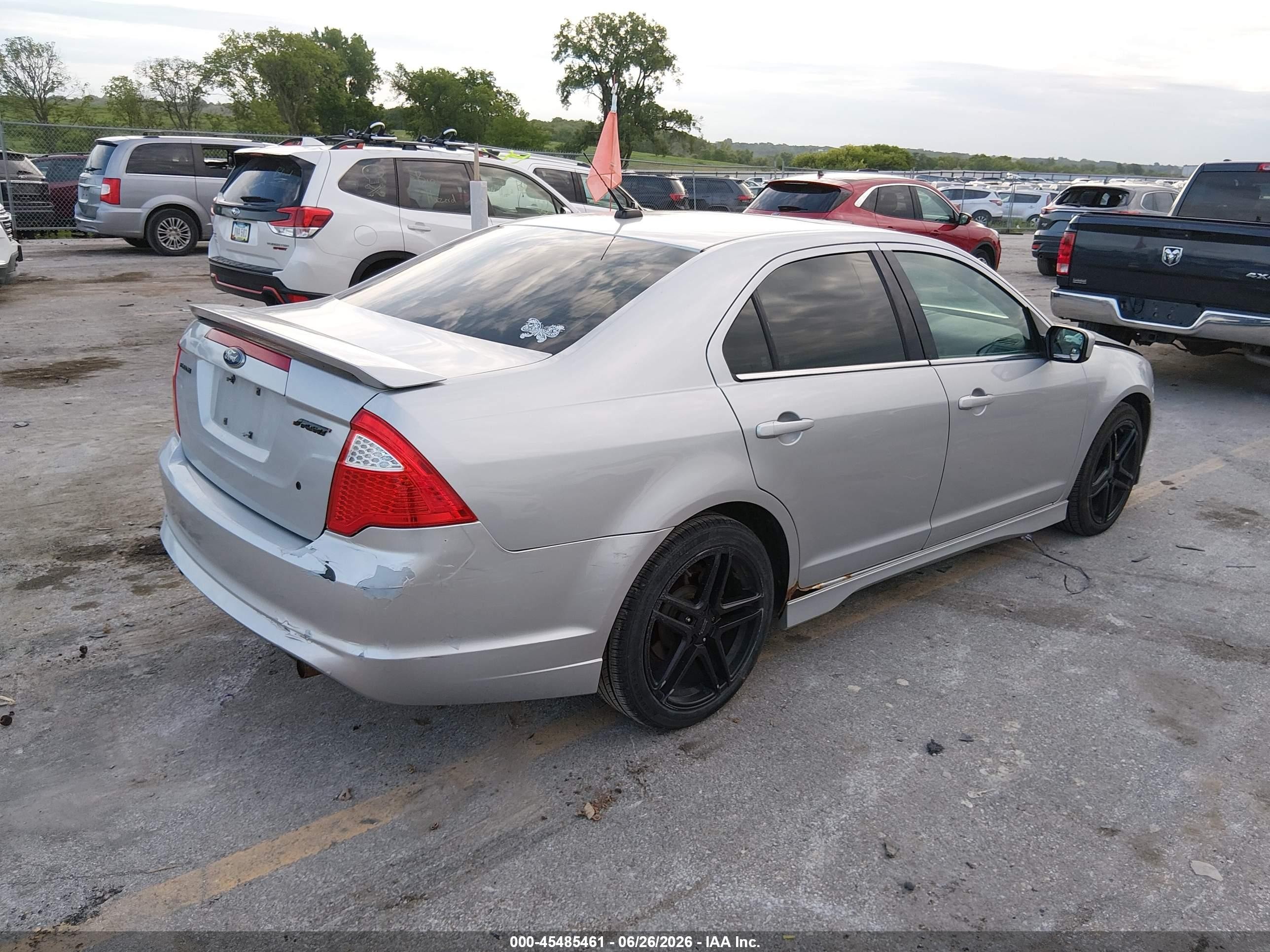 2010 Ford Fusion Sport Silver vin: 3FAHP0KC4AR147502