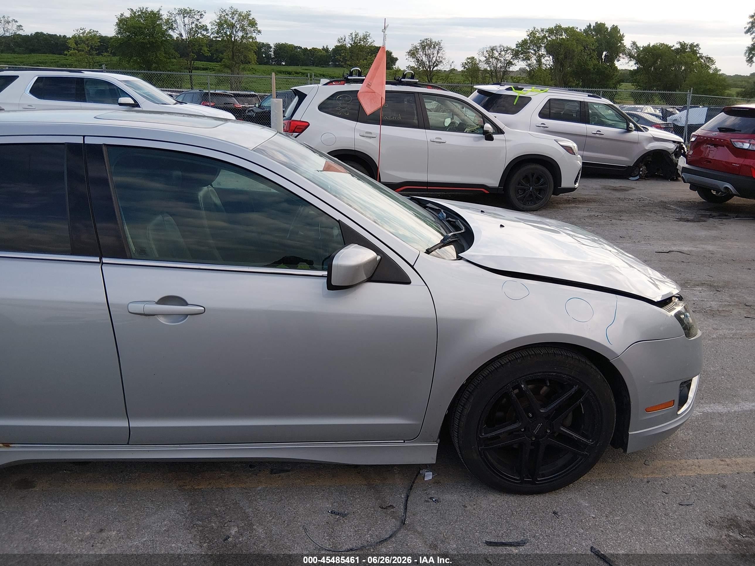 2010 Ford Fusion Sport Silver vin: 3FAHP0KC4AR147502