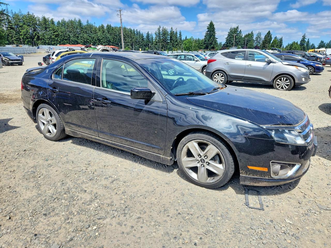 2010 Ford Focus Sport Black vin: 3FAHP0KC4AR239001