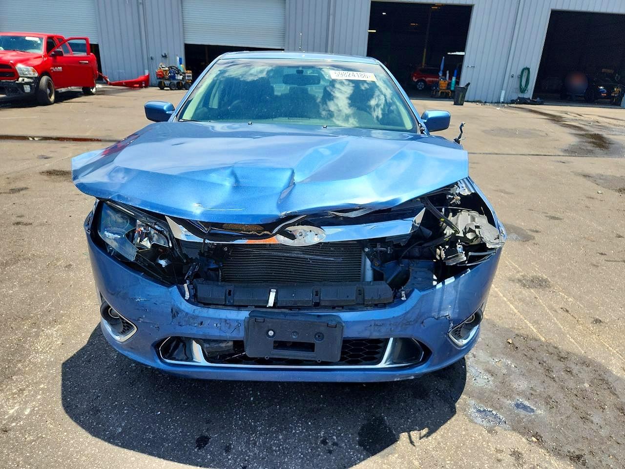 2010 Ford Fusion Sport Blue vin: 3FAHP0KC4AR341690