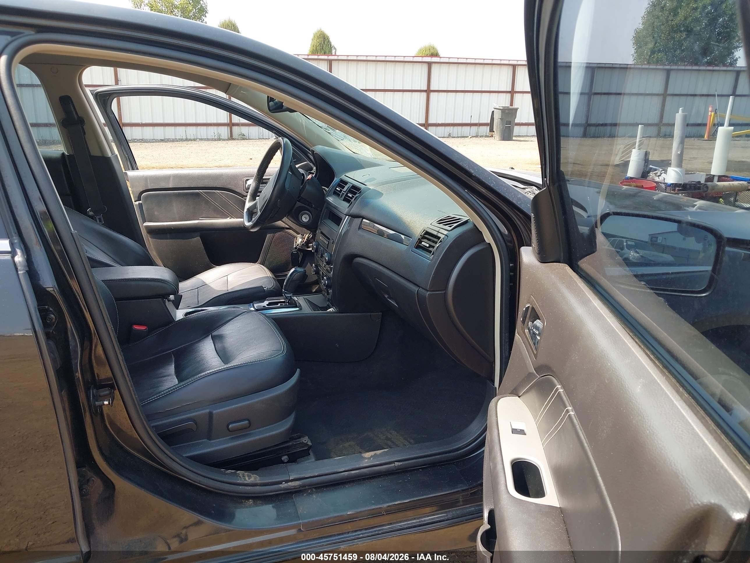 2010 Ford Fusion Sport Black vin: 3FAHP0KC4AR417375