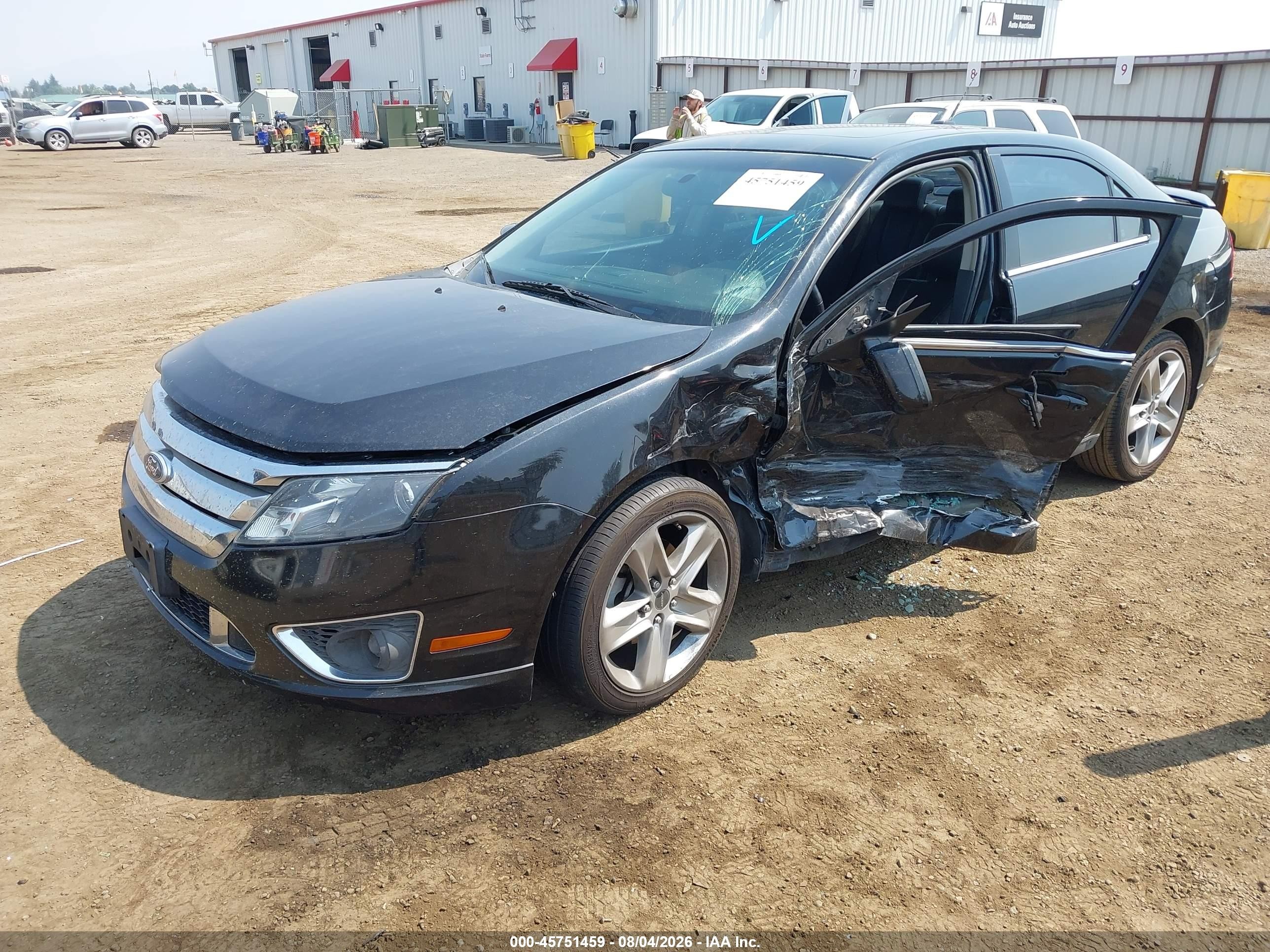 2010 Ford Fusion Sport Black vin: 3FAHP0KC4AR417375