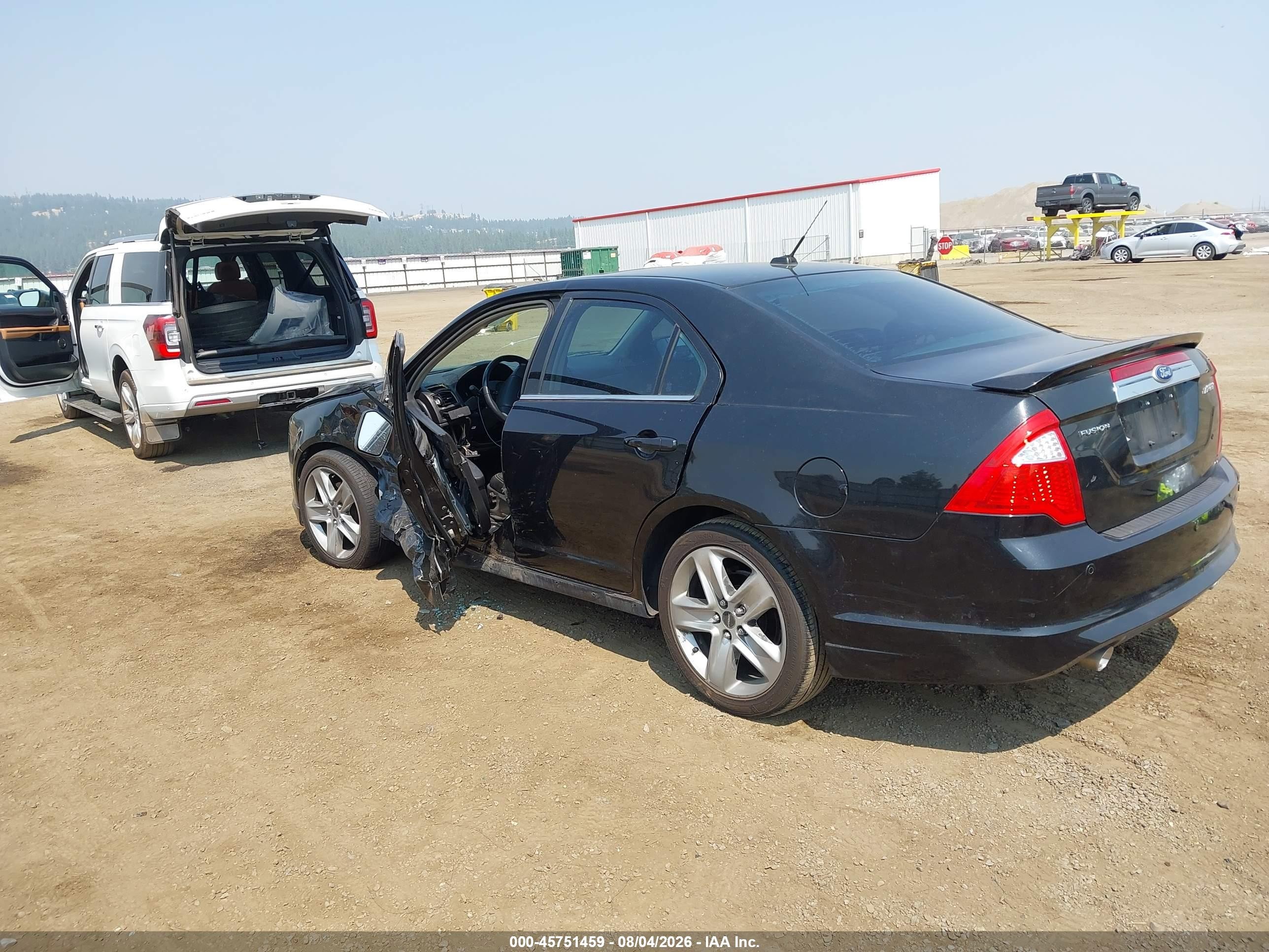 2010 Ford Fusion Sport Black vin: 3FAHP0KC4AR417375