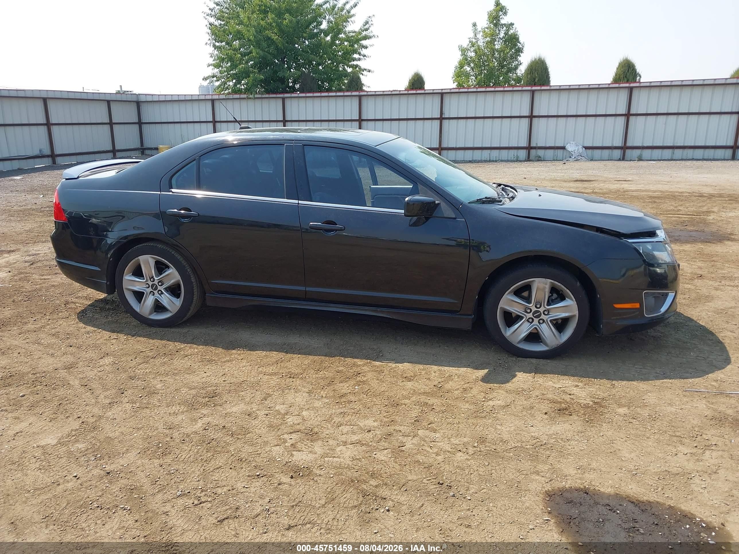 2010 Ford Fusion Sport Black vin: 3FAHP0KC4AR417375