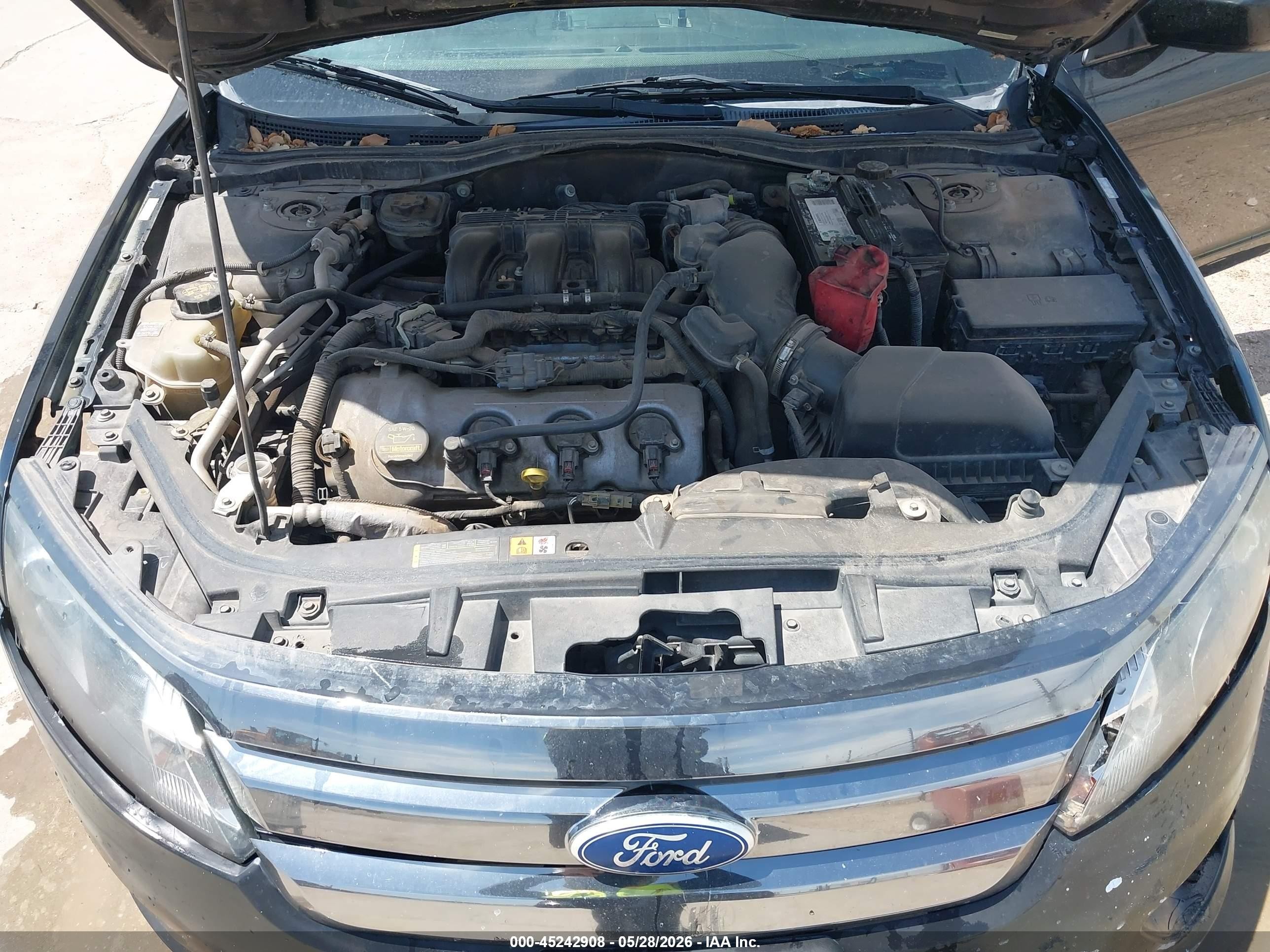 2011 Ford Fusion Sport Black vin: 3FAHP0KC4BR143953