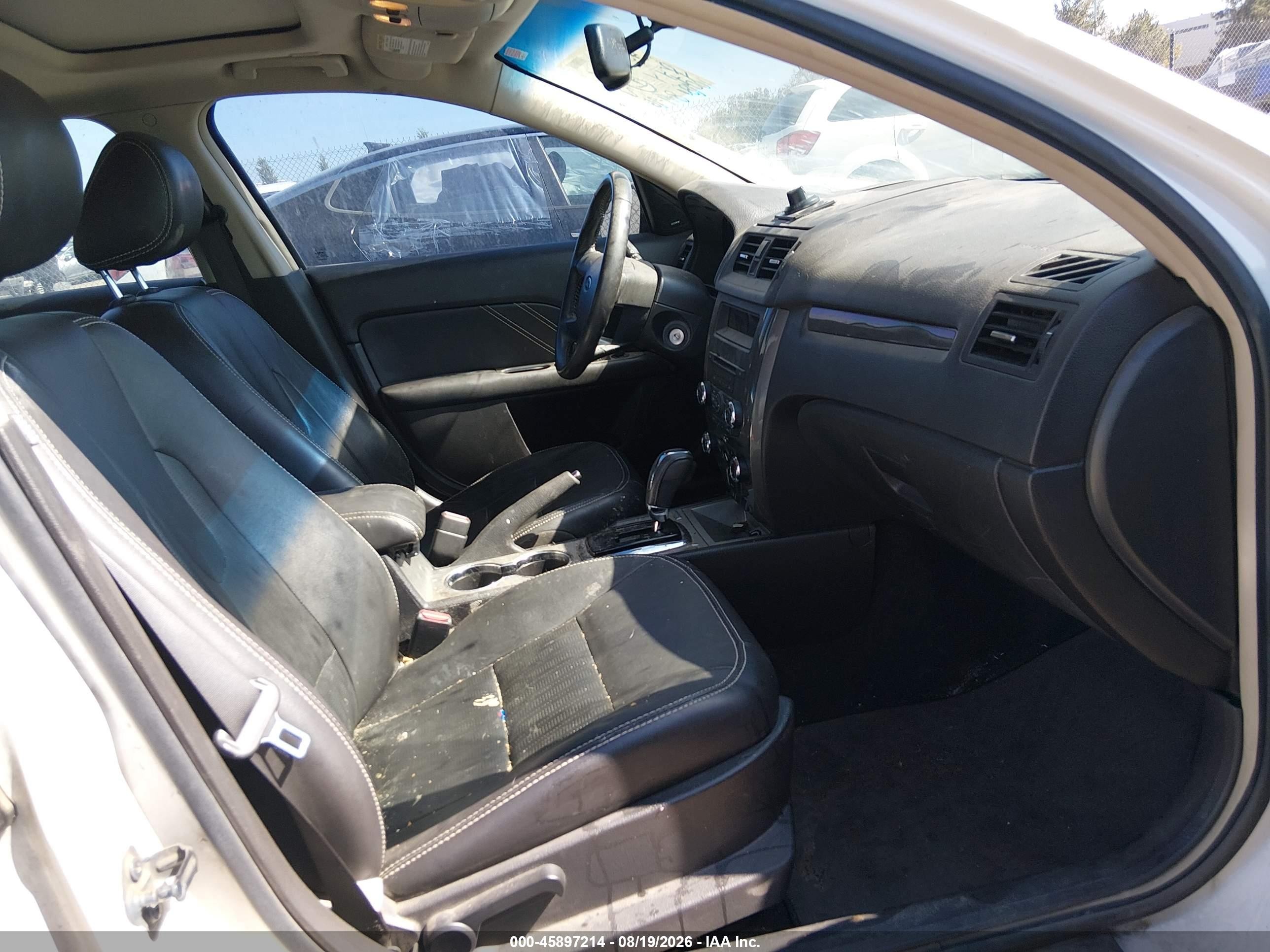 2011 Ford Fusion Sport White vin: 3FAHP0KC4BR184695