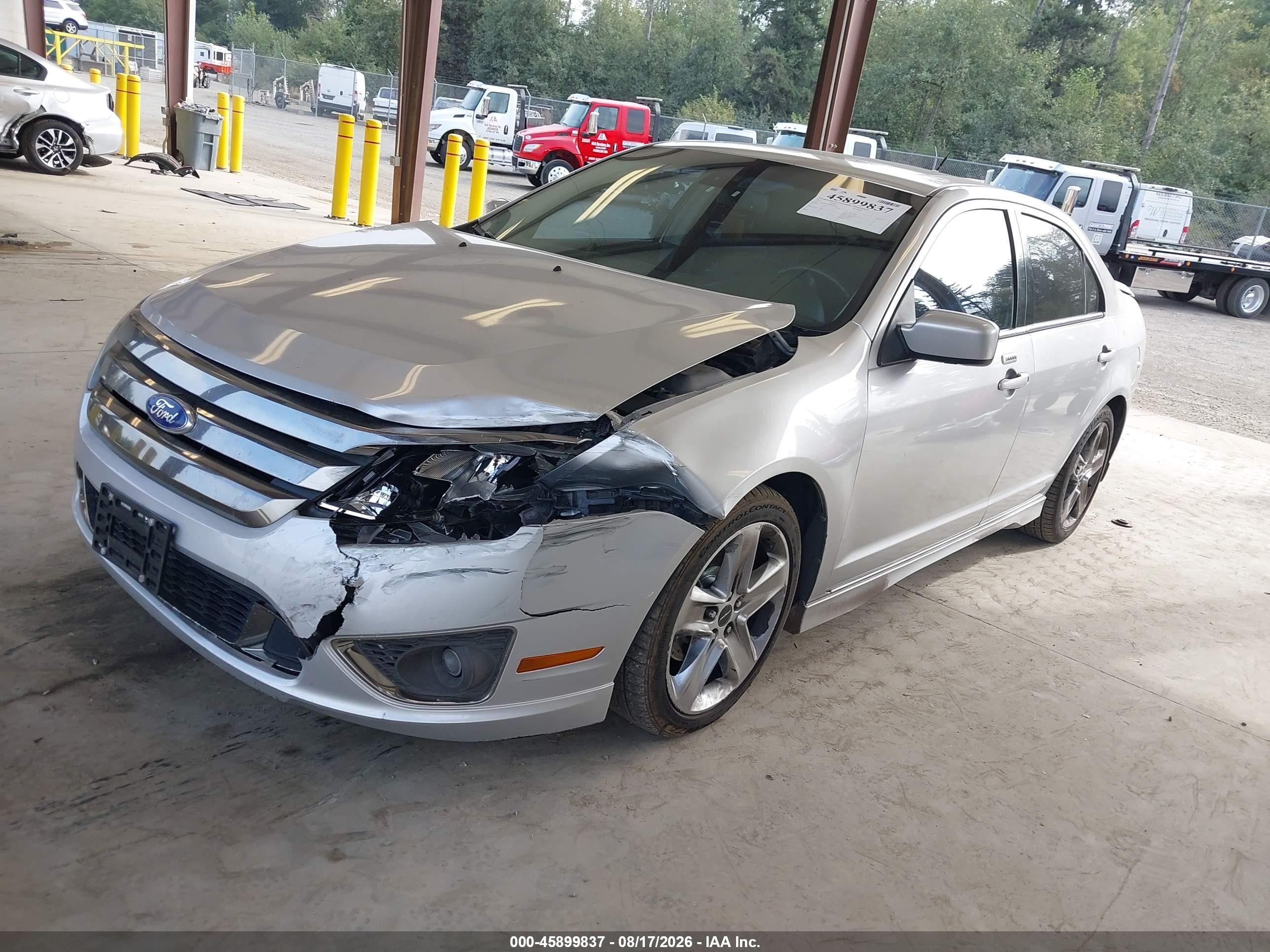 2011 Ford Fusion Sport Серебряный vin: 3FAHP0KC4BR267284