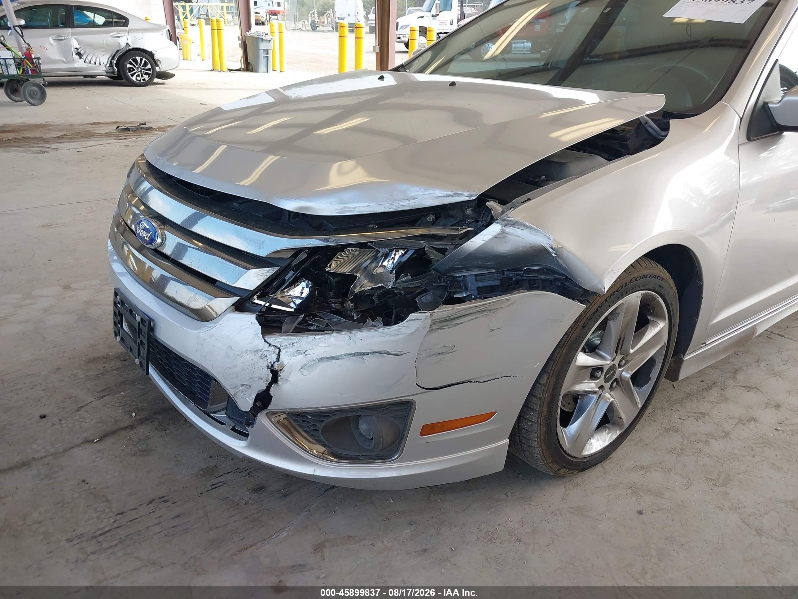 2011 Ford Fusion Sport Серебряный vin: 3FAHP0KC4BR267284