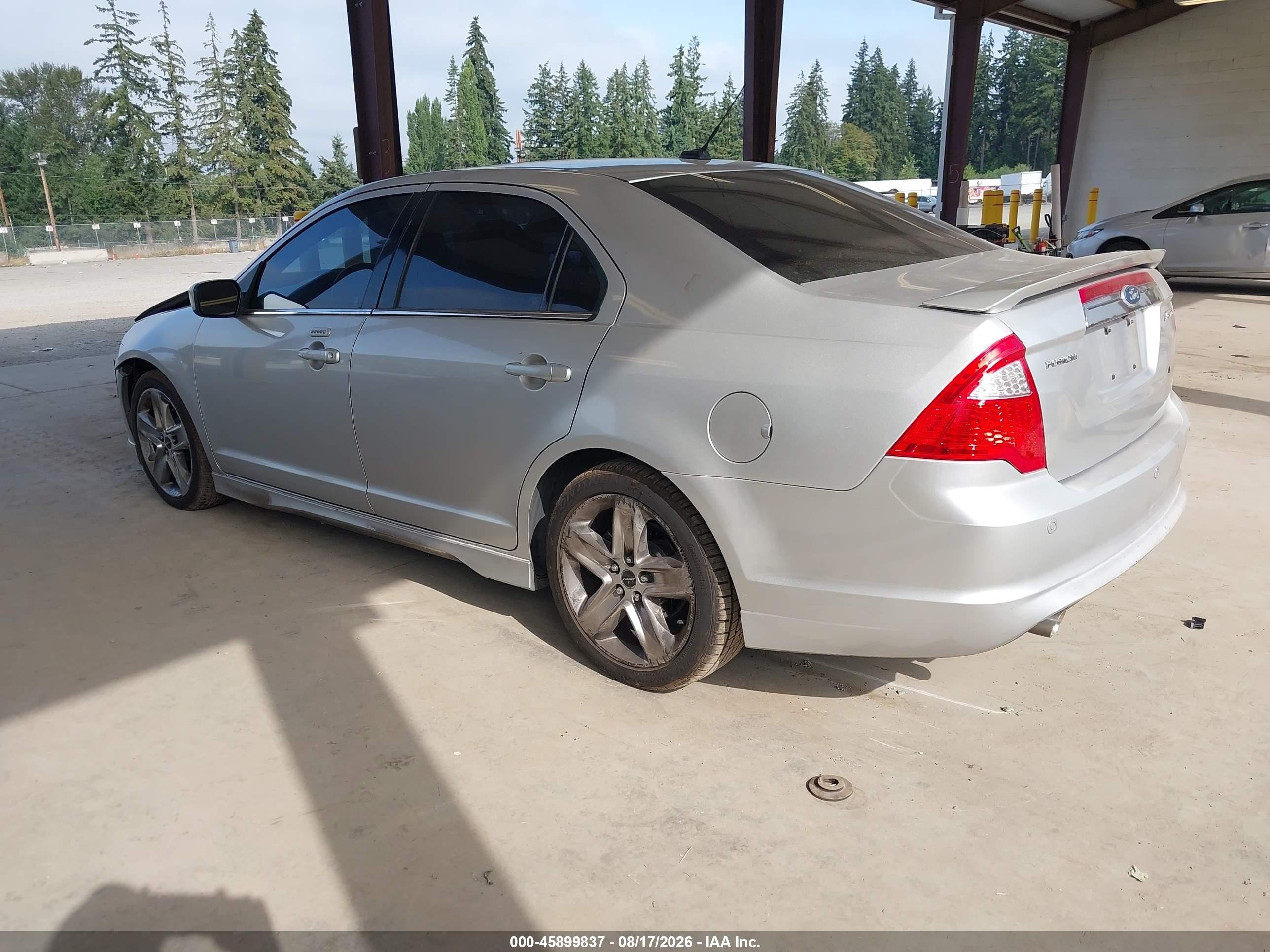 2011 Ford Fusion Sport Серебряный vin: 3FAHP0KC4BR267284